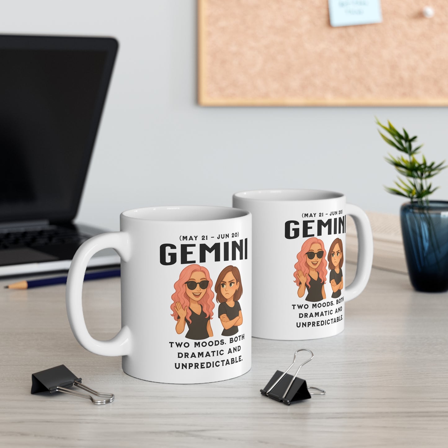 Gemini Mug — Astrology Coffee Cup