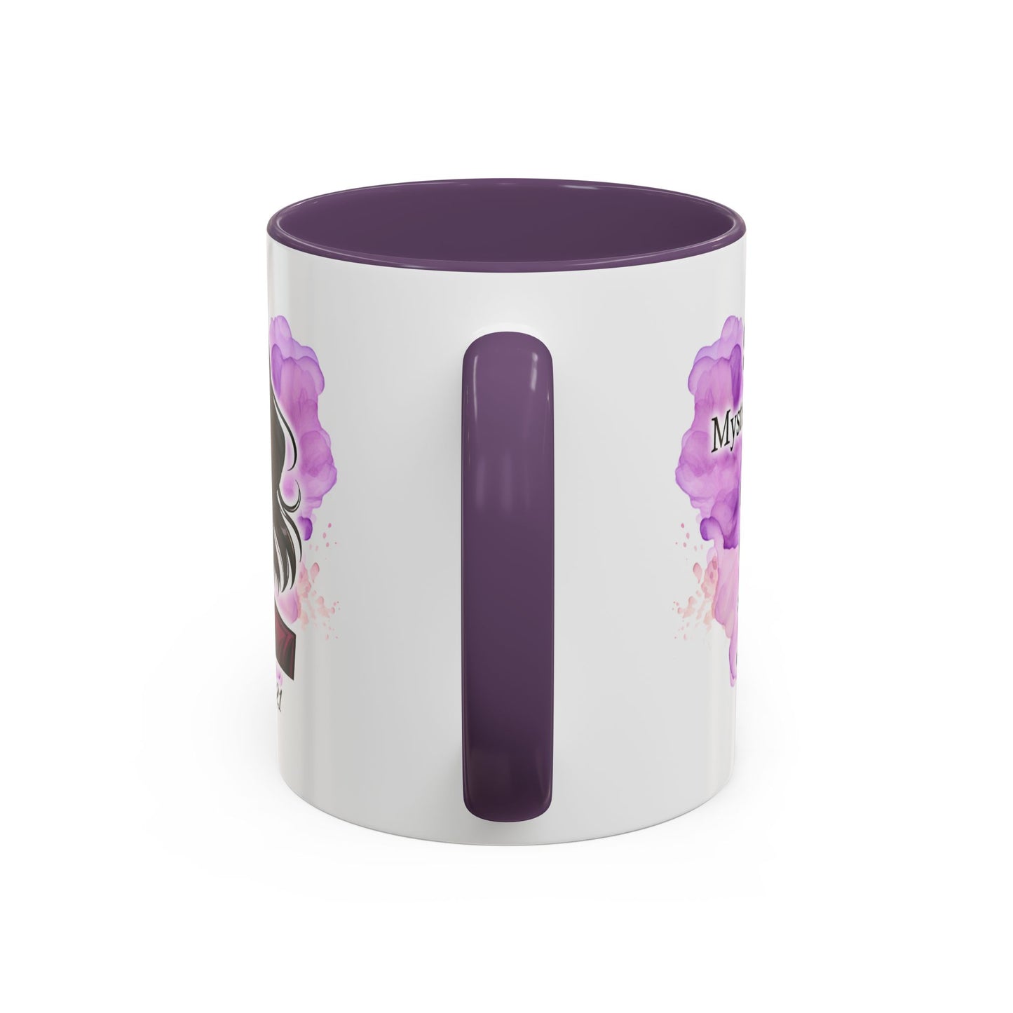 Scorpio Accent Coffee Mug — Zodiac Scorpio Girl Design (Oct 23–Nov 21)
