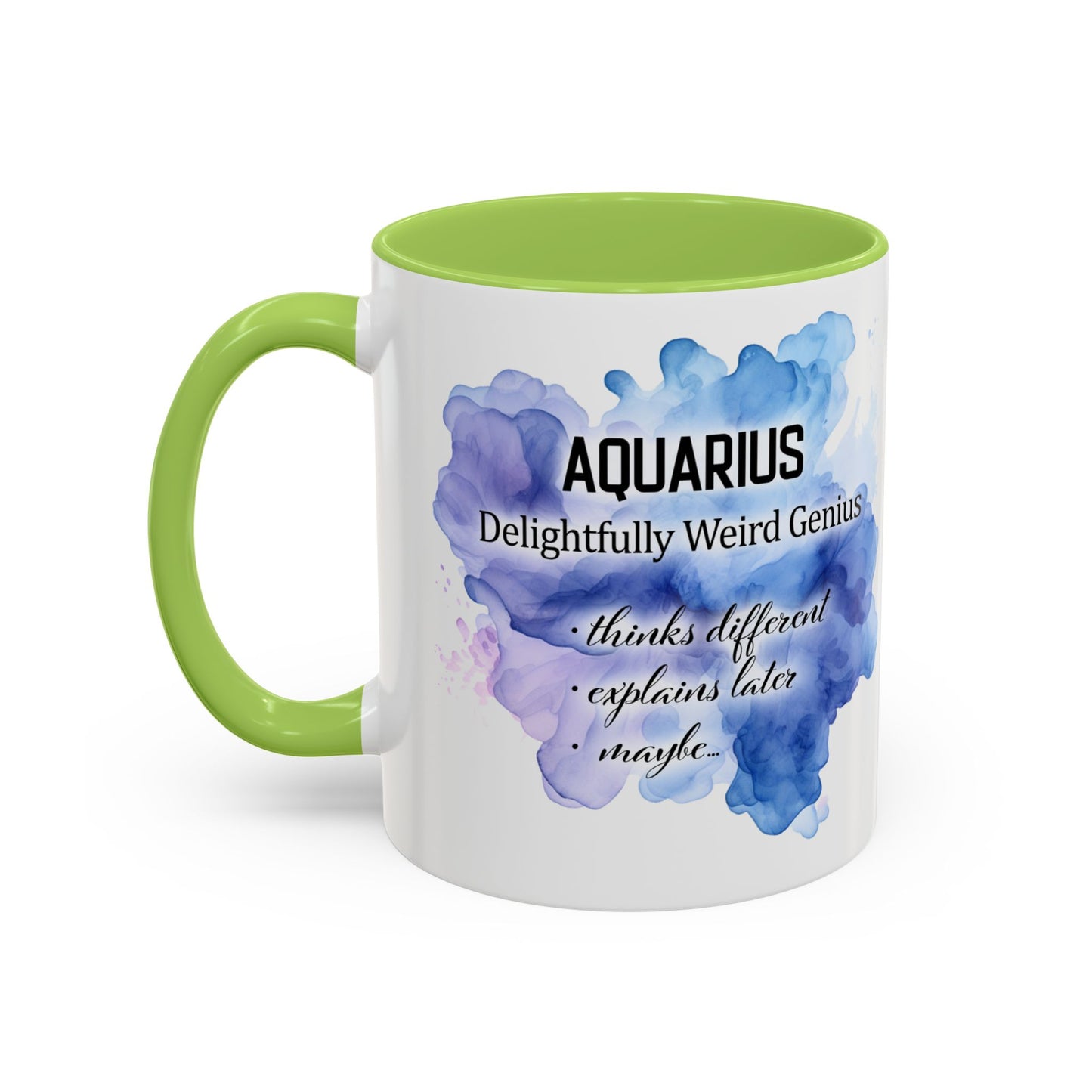 Aquarius Zodiac Coffee Mug — 'I Am an Aquarius' Astrology Gift (11/15oz)