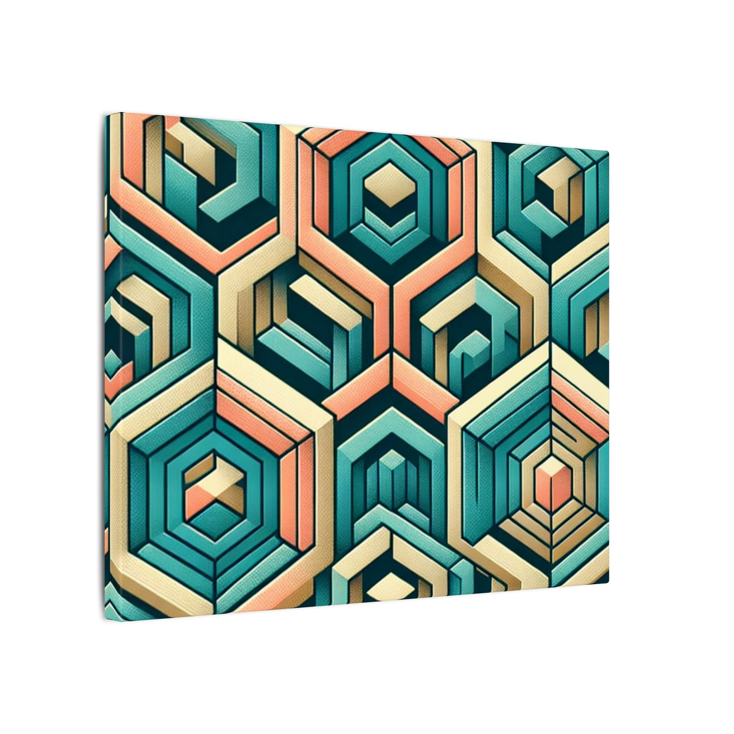 Matte Canvas, Stretched, 0.75" (Multi-Size)