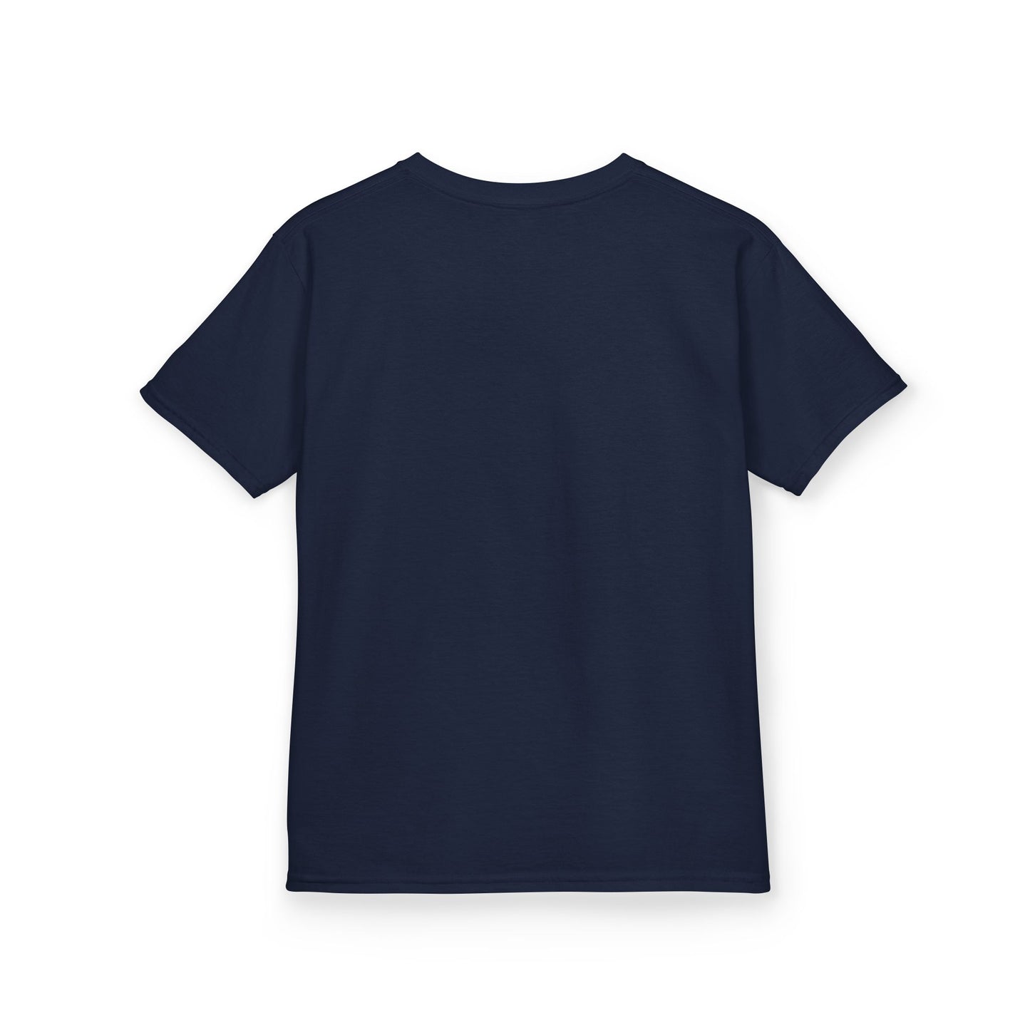 Kids Tee — Cute Patriotic Girl with Stars & Balloons (4th of July)