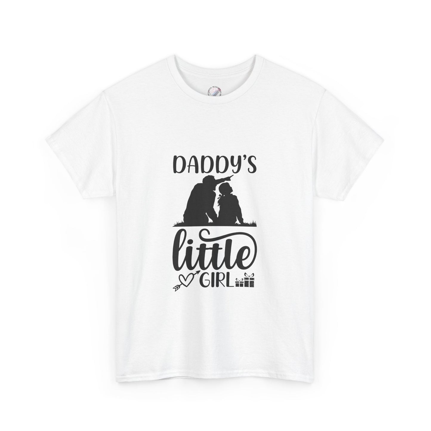 Daddy's Little Girl T-Shirt — Father Daughter Matching Tee, Cute Daddy's Little Girl Graphic Shirt for Dad Gifts & Family Photos