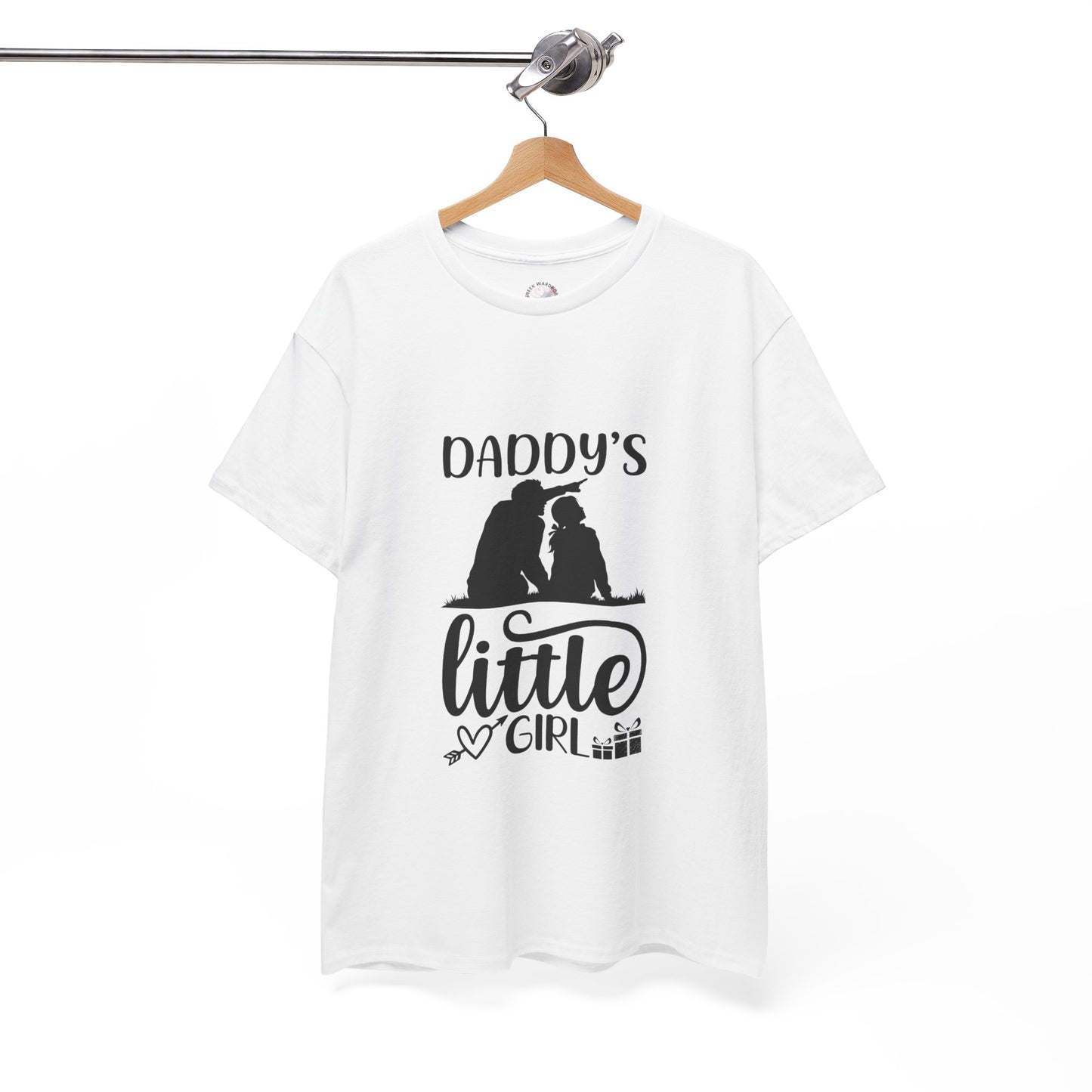 Daddy's Little Girl T-Shirt — Father Daughter Matching Tee, Cute Daddy's Little Girl Graphic Shirt for Dad Gifts & Family Photos