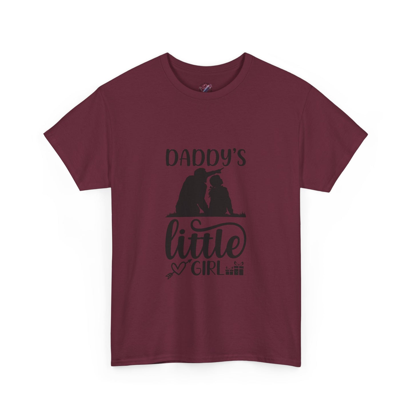 Daddy's Little Girl T-Shirt — Father Daughter Matching Tee, Cute Daddy's Little Girl Graphic Shirt for Dad Gifts & Family Photos