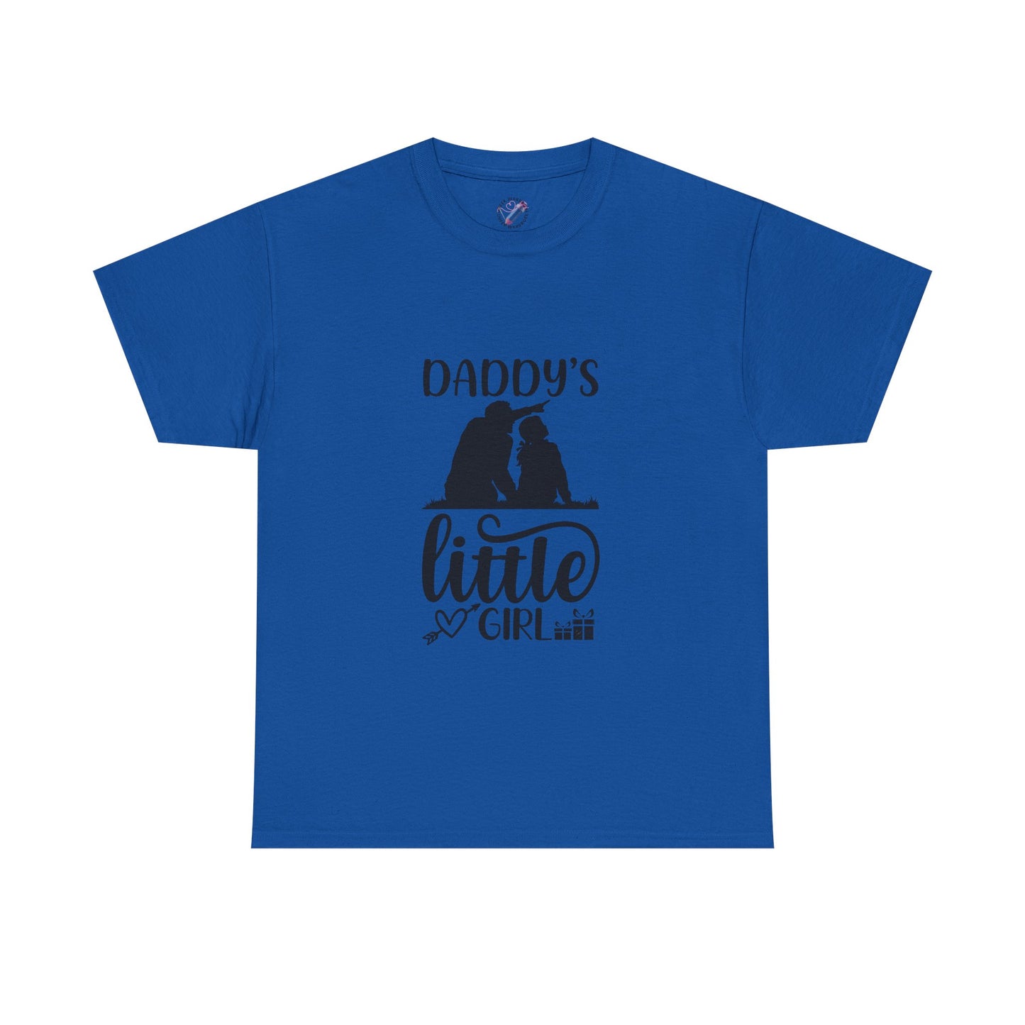 Daddy's Little Girl T-Shirt — Father Daughter Matching Tee, Cute Daddy's Little Girl Graphic Shirt for Dad Gifts & Family Photos