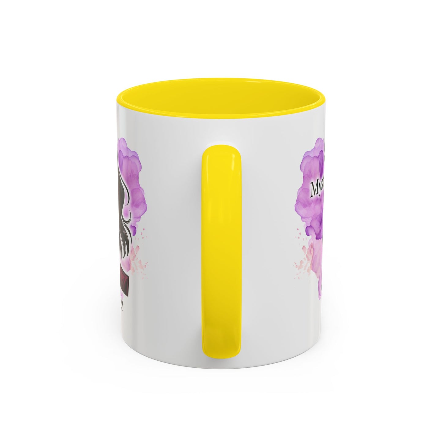 Scorpio Accent Coffee Mug — Zodiac Scorpio Girl Design (Oct 23–Nov 21)
