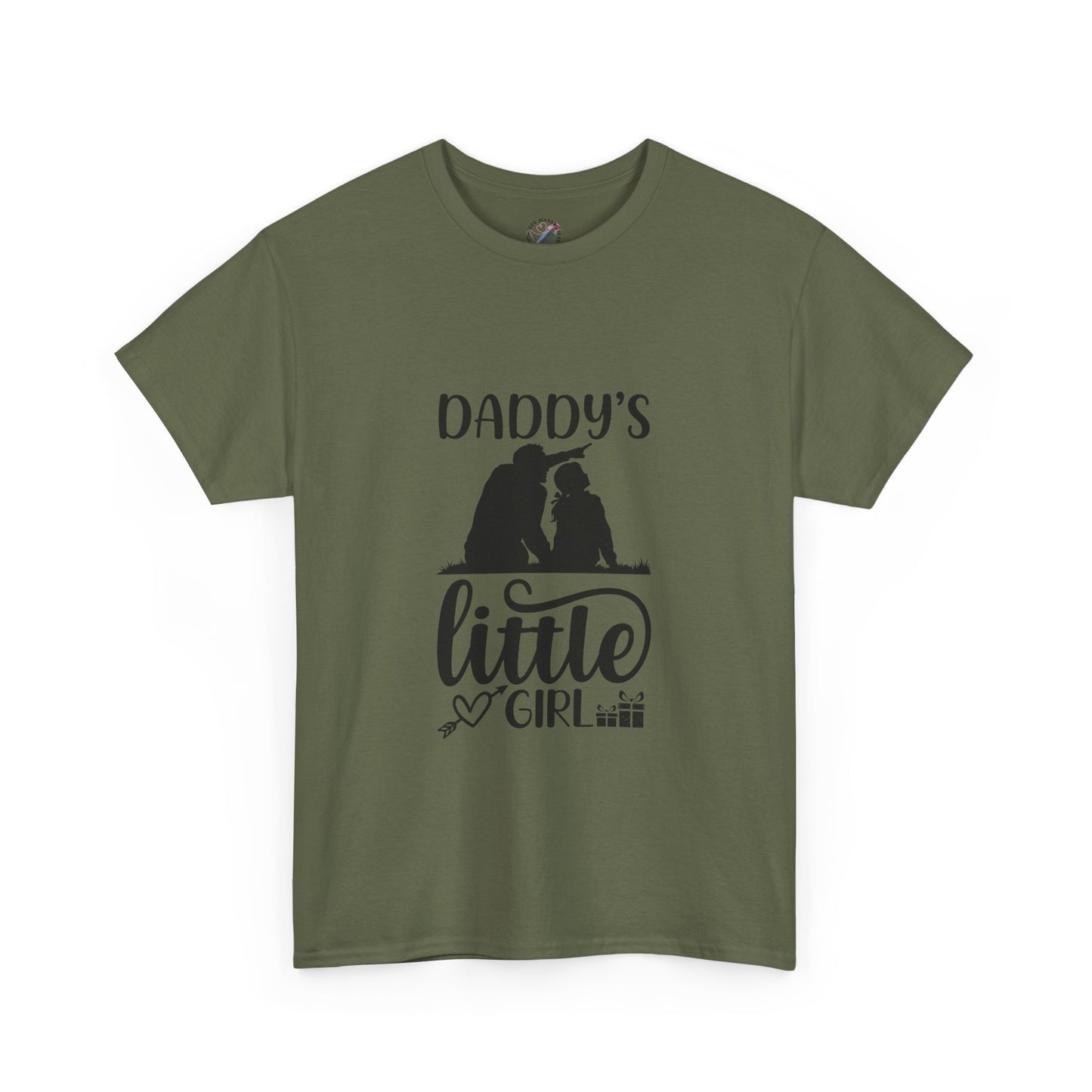 Daddy's Little Girl T-Shirt — Father Daughter Matching Tee, Cute Daddy's Little Girl Graphic Shirt for Dad Gifts & Family Photos