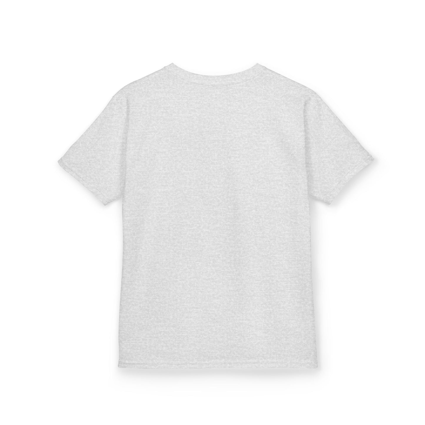 Kids Tee — Cute Patriotic Girl with Stars & Balloons (4th of July)