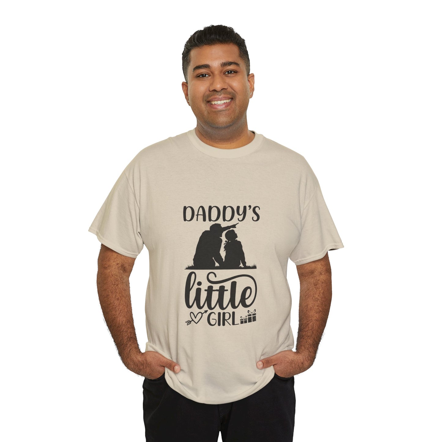 Daddy's Little Girl T-Shirt — Father Daughter Matching Tee, Cute Daddy's Little Girl Graphic Shirt for Dad Gifts & Family Photos