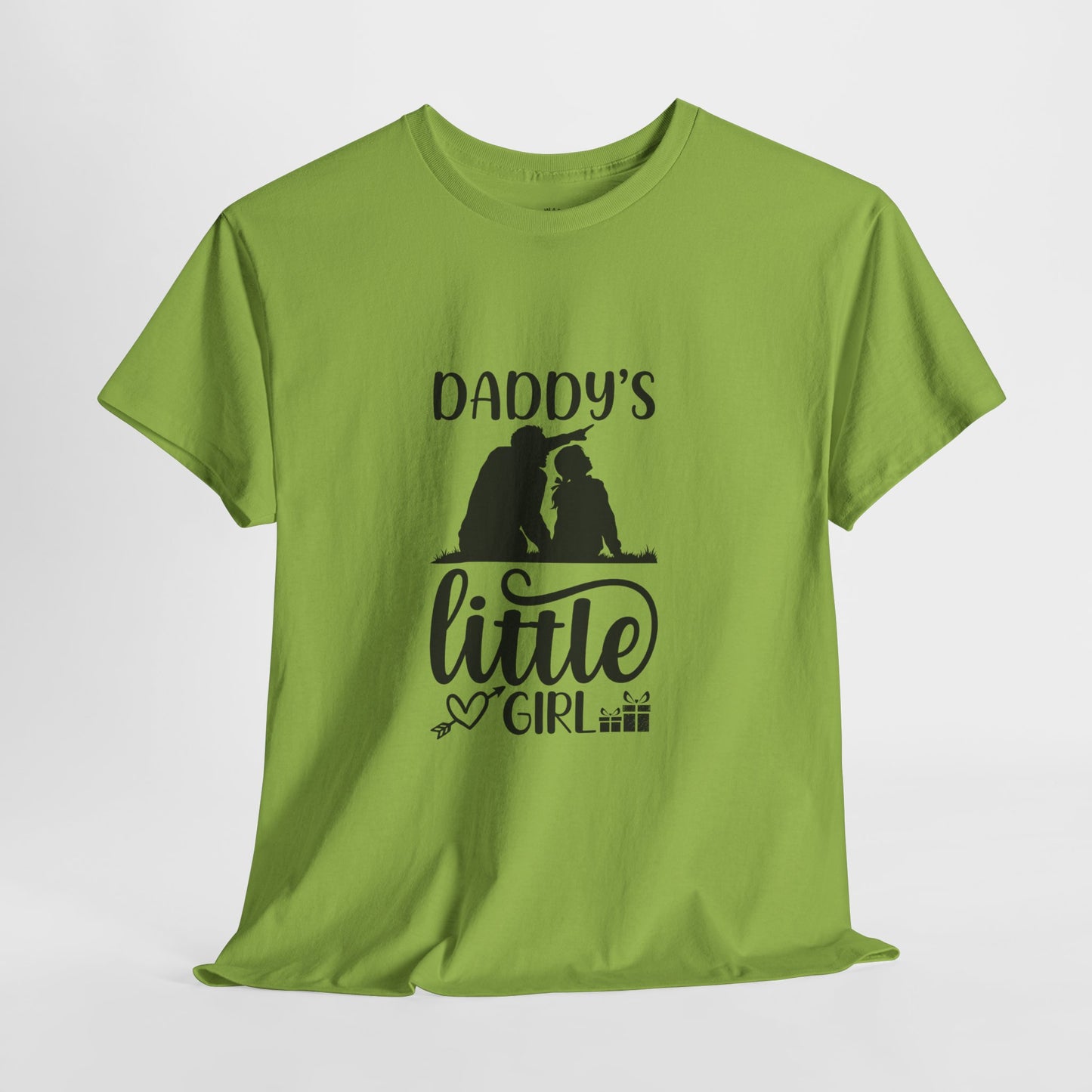 Daddy's Little Girl T-Shirt — Father Daughter Matching Tee, Cute Daddy's Little Girl Graphic Shirt for Dad Gifts & Family Photos