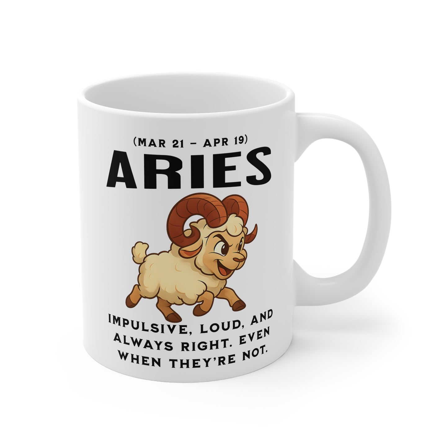 Aries Zodiac Mug