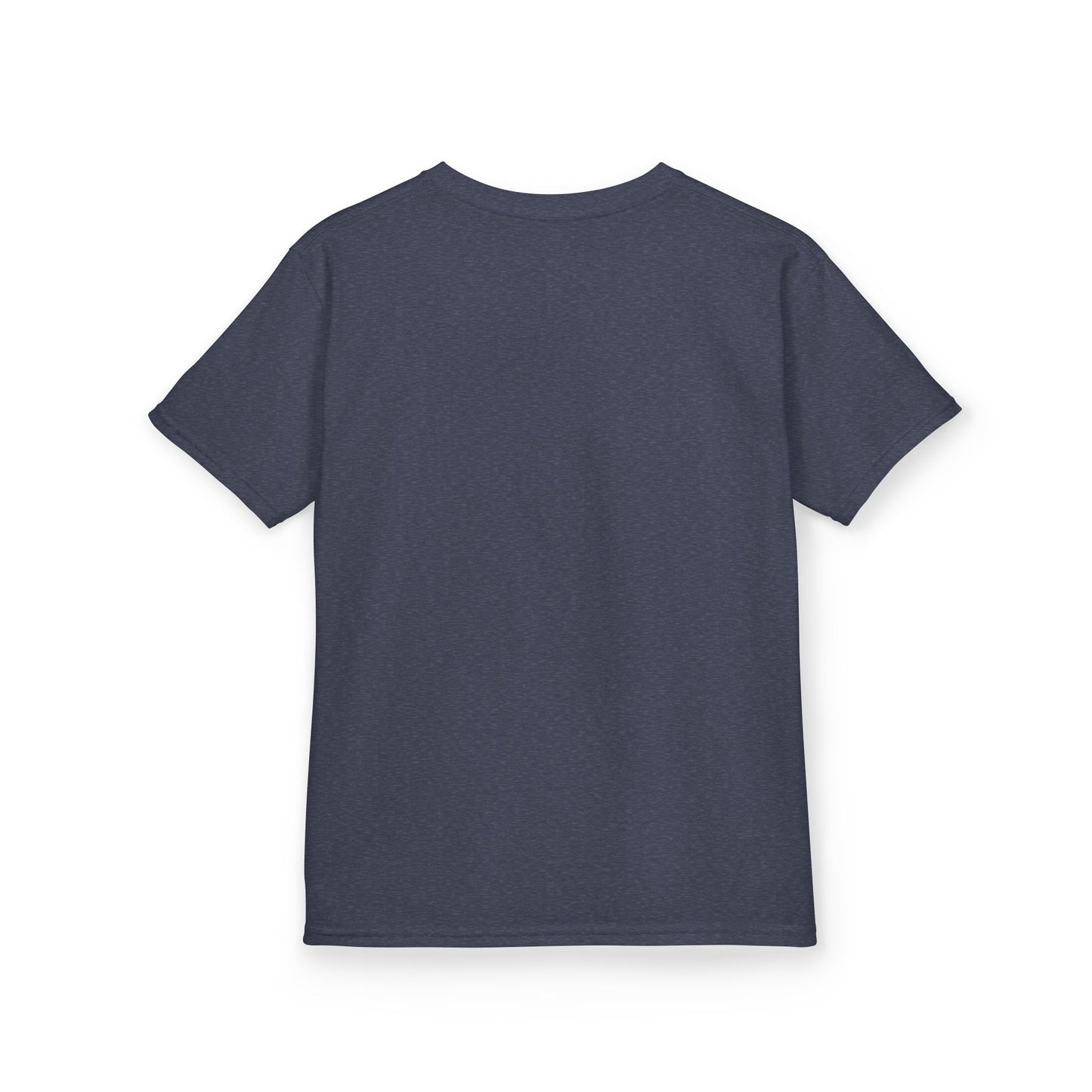 Kids Tee — Cute Patriotic Girl with Stars & Balloons (4th of July)