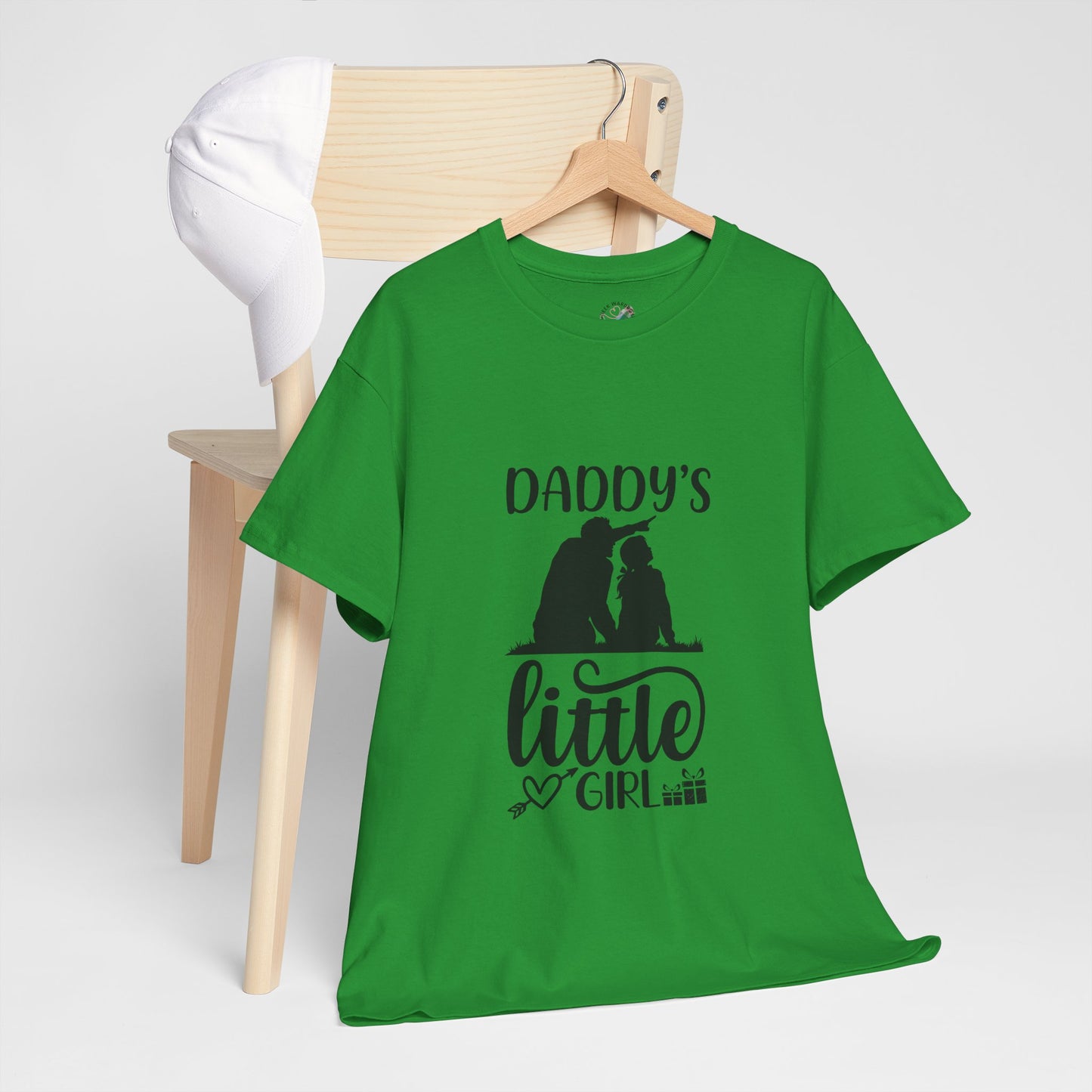 Daddy's Little Girl T-Shirt — Father Daughter Matching Tee, Cute Daddy's Little Girl Graphic Shirt for Dad Gifts & Family Photos