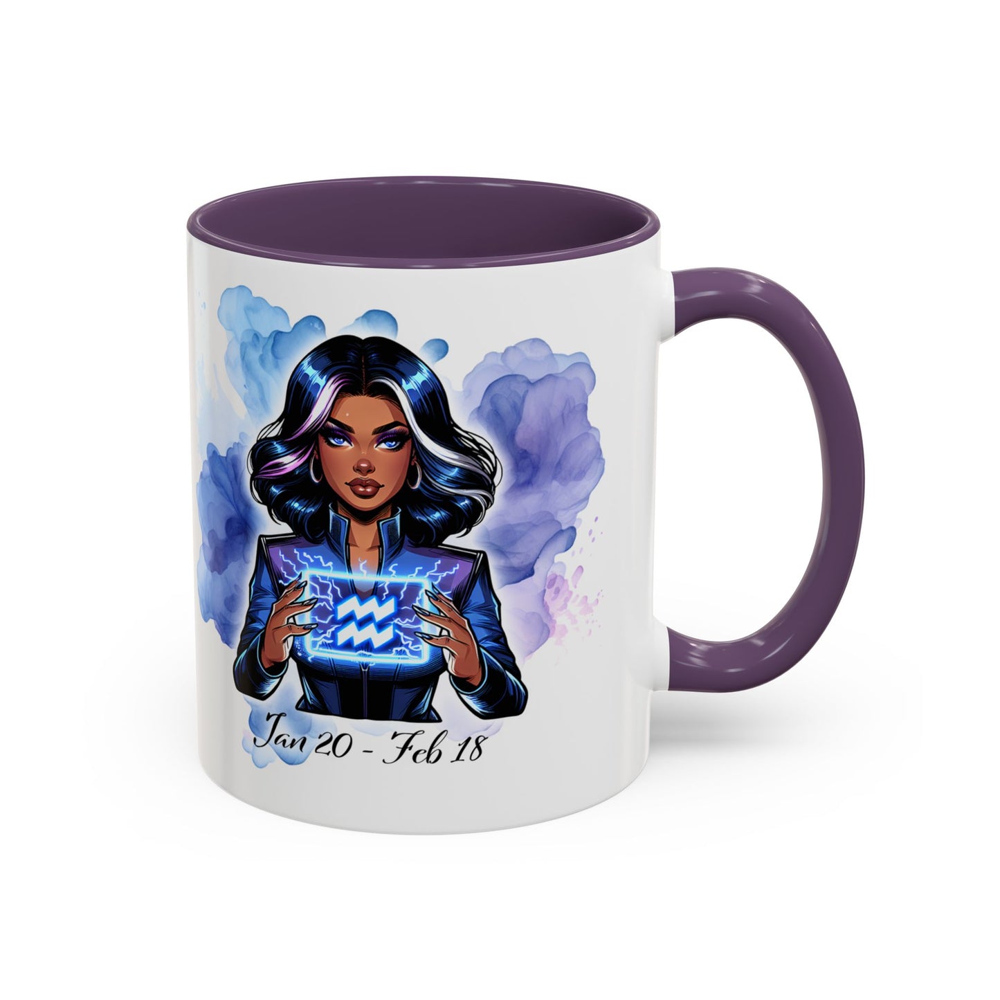 Aquarius Zodiac Coffee Mug — 'I Am an Aquarius' Astrology Gift (11/15oz)