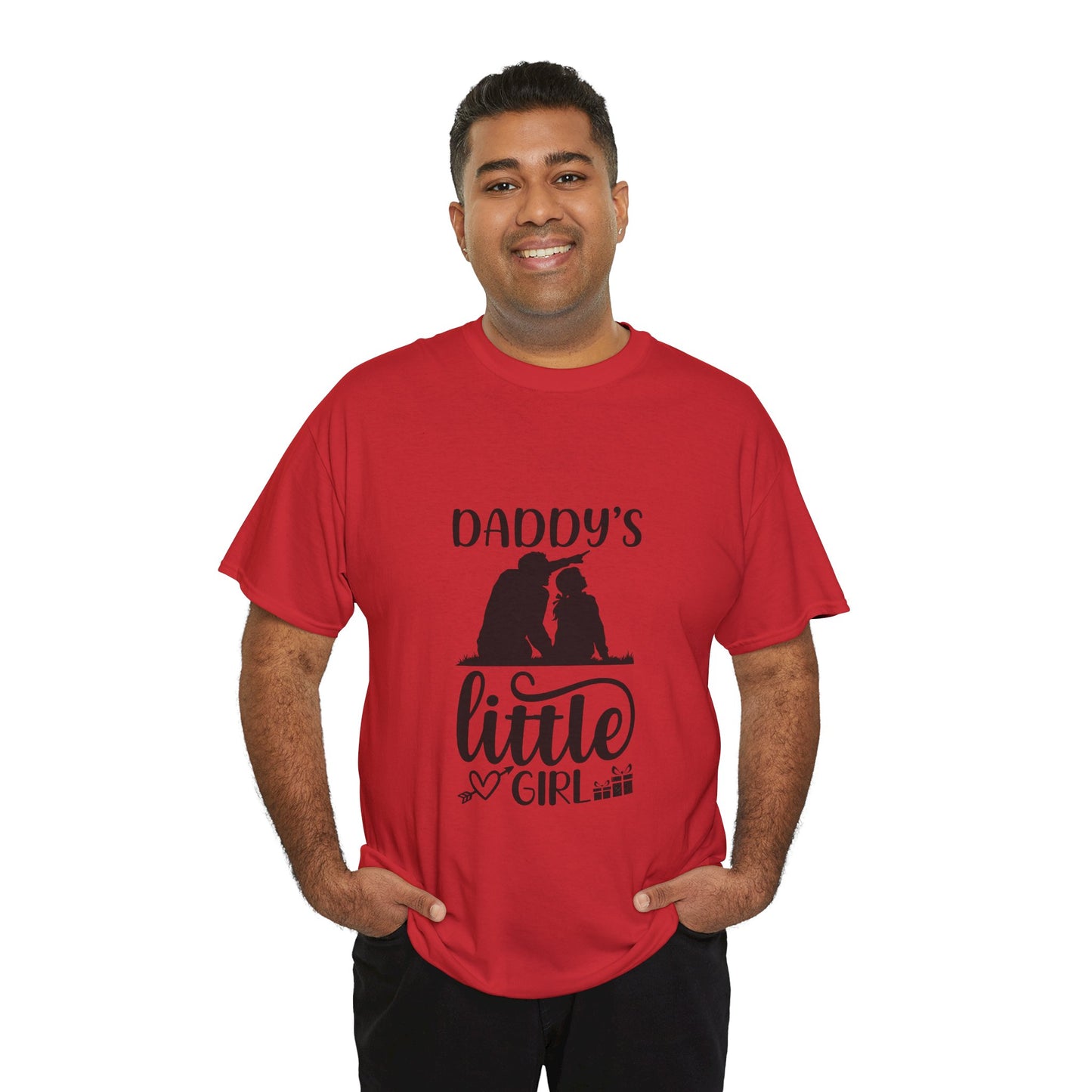 Daddy's Little Girl T-Shirt — Father Daughter Matching Tee, Cute Daddy's Little Girl Graphic Shirt for Dad Gifts & Family Photos