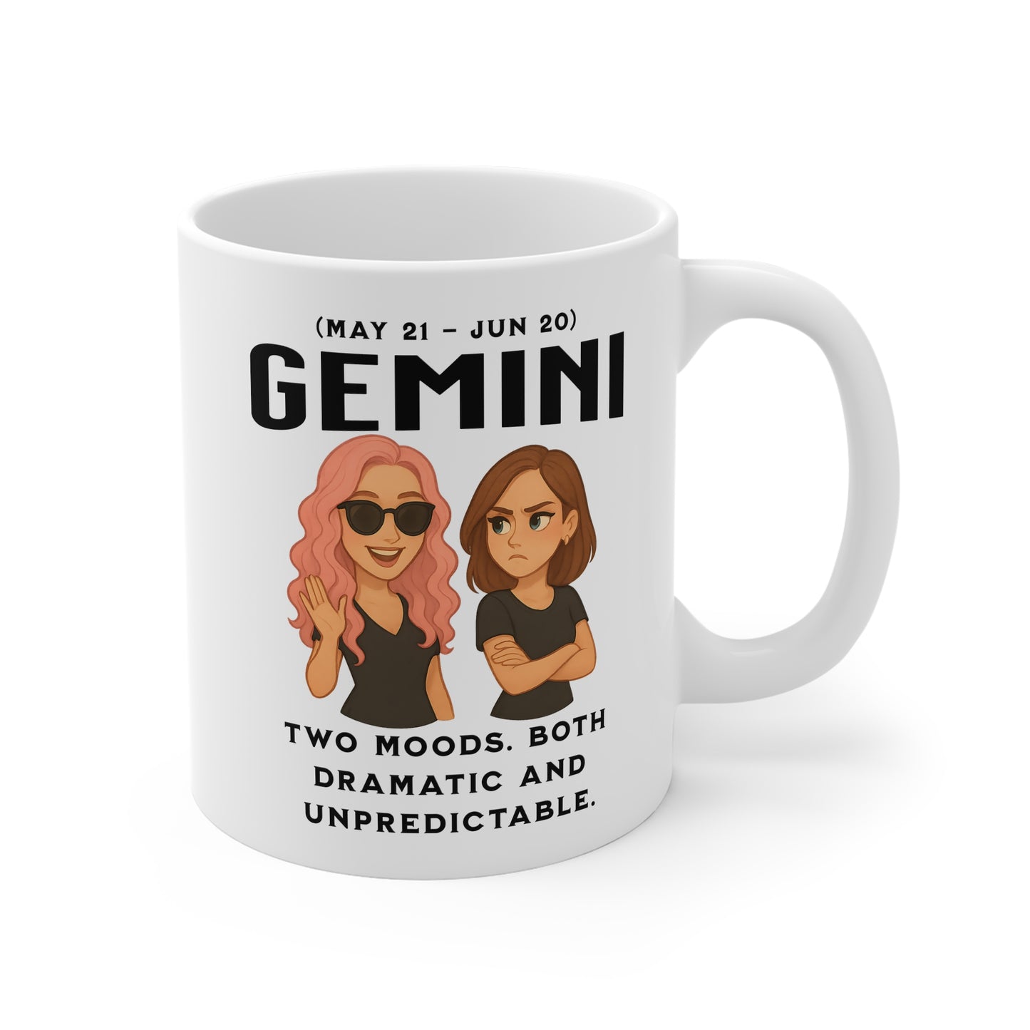 Gemini Mug —  Astrology Coffee Cup