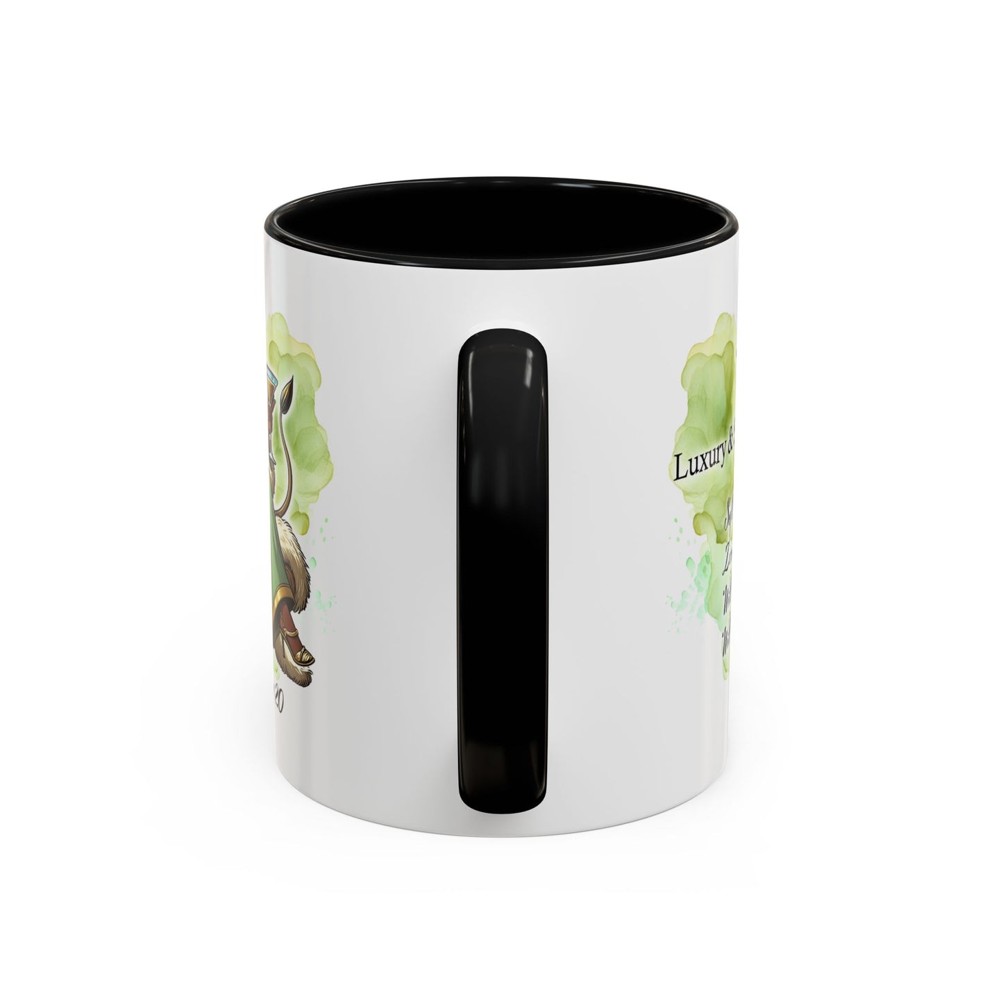 Taurus Coffee Mug — Zodiac Horoscope Mug with 'Apr 20 - May 20' Illustration