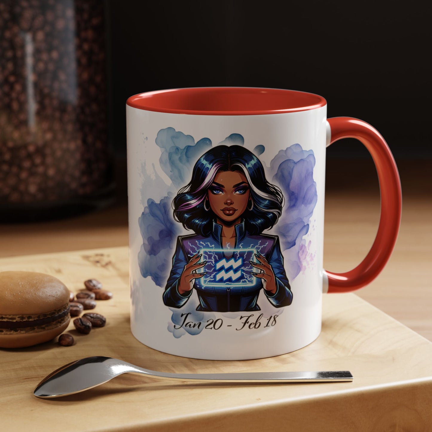 Aquarius Zodiac Coffee Mug — 'I Am an Aquarius' Astrology Gift (11/15oz)