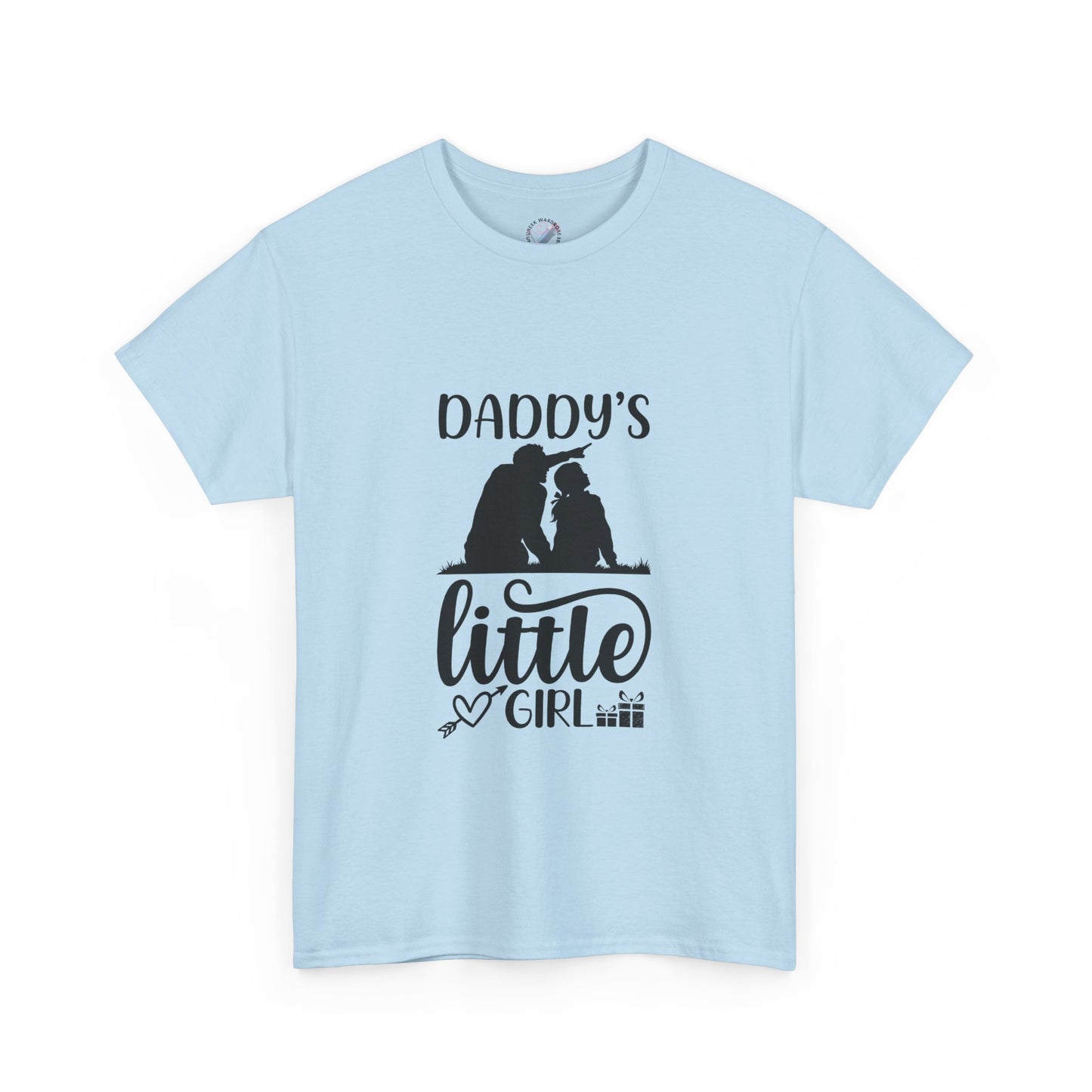 Daddy's Little Girl T-Shirt — Father Daughter Matching Tee, Cute Daddy's Little Girl Graphic Shirt for Dad Gifts & Family Photos
