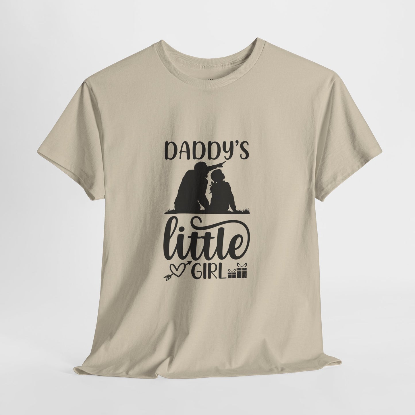 Daddy's Little Girl T-Shirt — Father Daughter Matching Tee, Cute Daddy's Little Girl Graphic Shirt for Dad Gifts & Family Photos