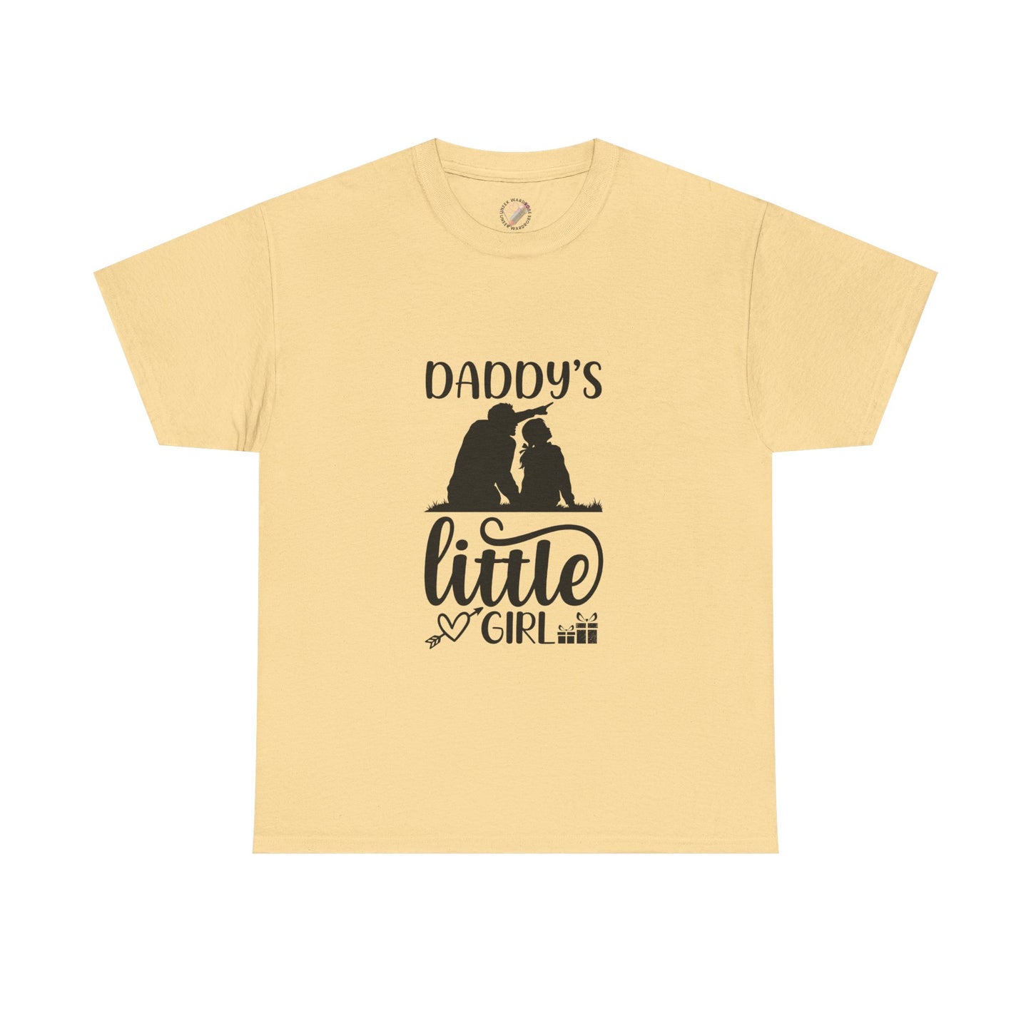 Daddy's Little Girl T-Shirt — Father Daughter Matching Tee, Cute Daddy's Little Girl Graphic Shirt for Dad Gifts & Family Photos
