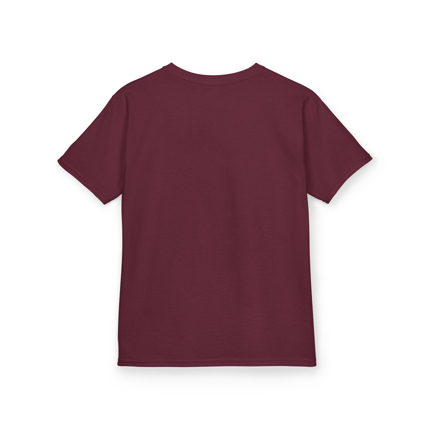 Kids Tee — Cute Patriotic Girl with Stars & Balloons (4th of July)