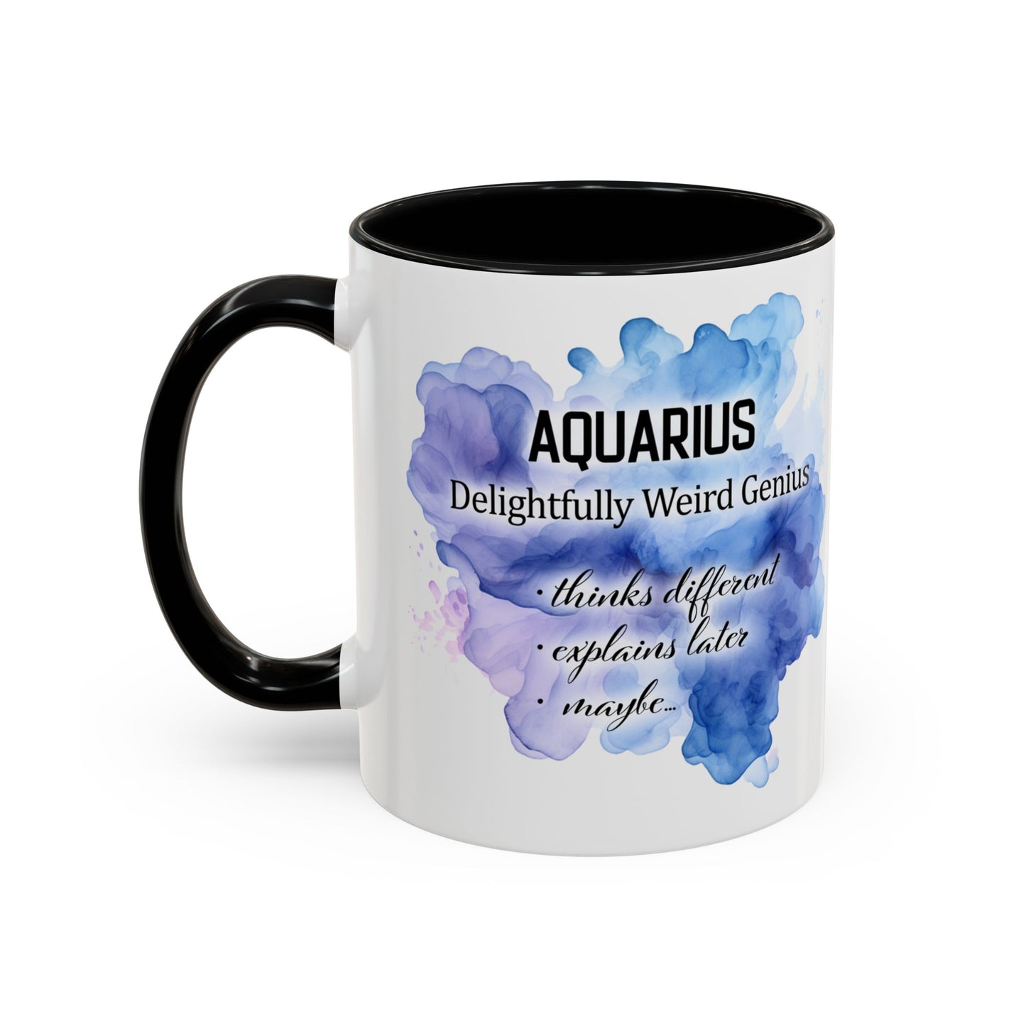 Aquarius Zodiac Coffee Mug — 'I Am an Aquarius' Astrology Gift (11/15oz)