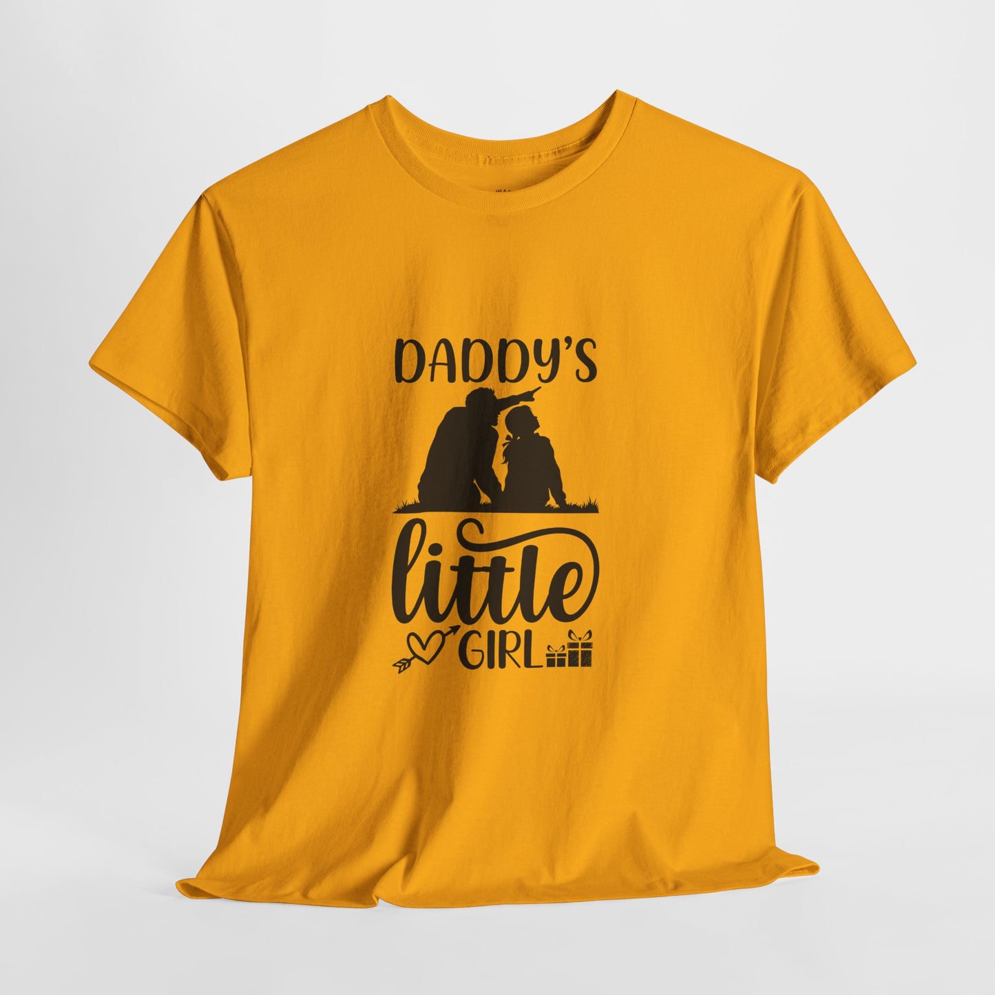 Daddy's Little Girl T-Shirt — Father Daughter Matching Tee, Cute Daddy's Little Girl Graphic Shirt for Dad Gifts & Family Photos