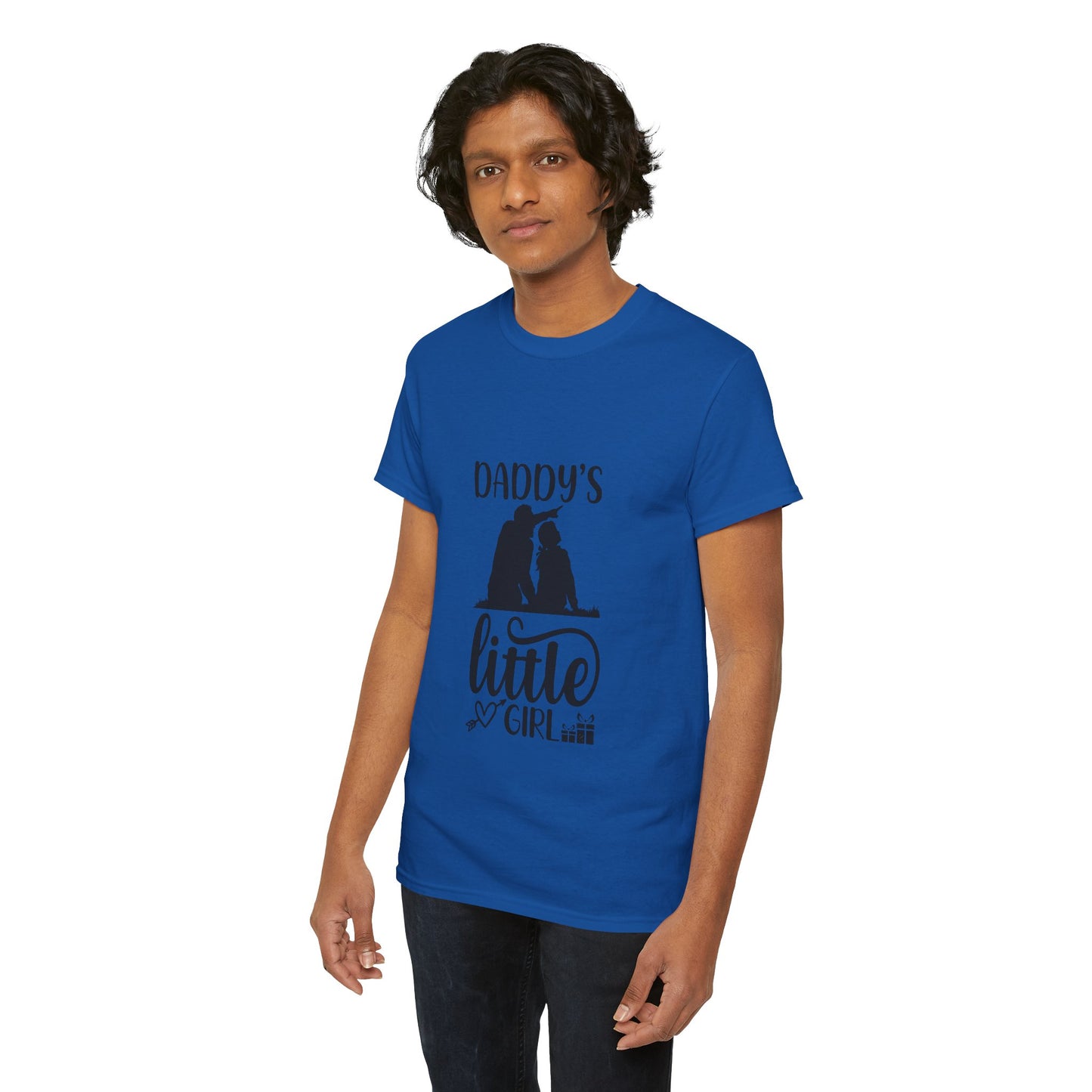 Daddy's Little Girl T-Shirt — Father Daughter Matching Tee, Cute Daddy's Little Girl Graphic Shirt for Dad Gifts & Family Photos