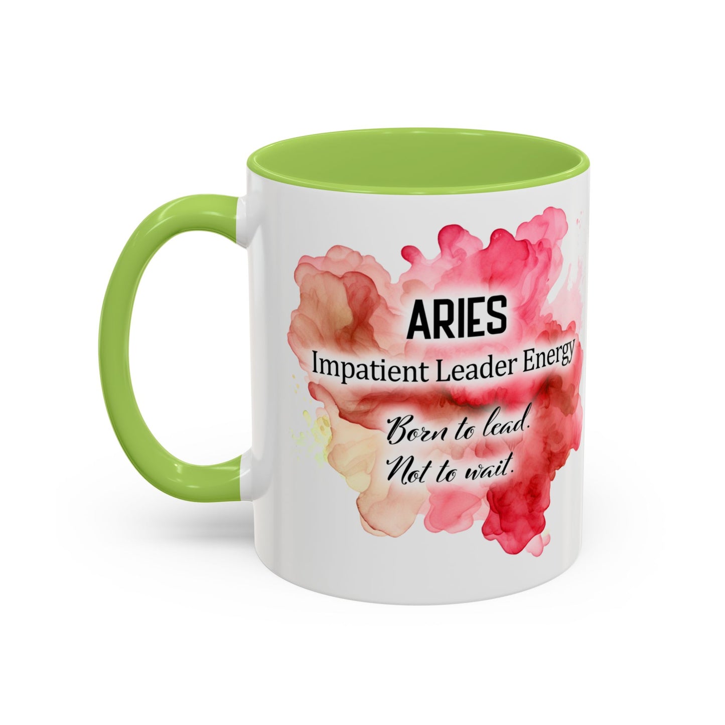 Aries Zodiac Coffee Mug — Fiery Horoscope Design (Mar 20–Apr 19)