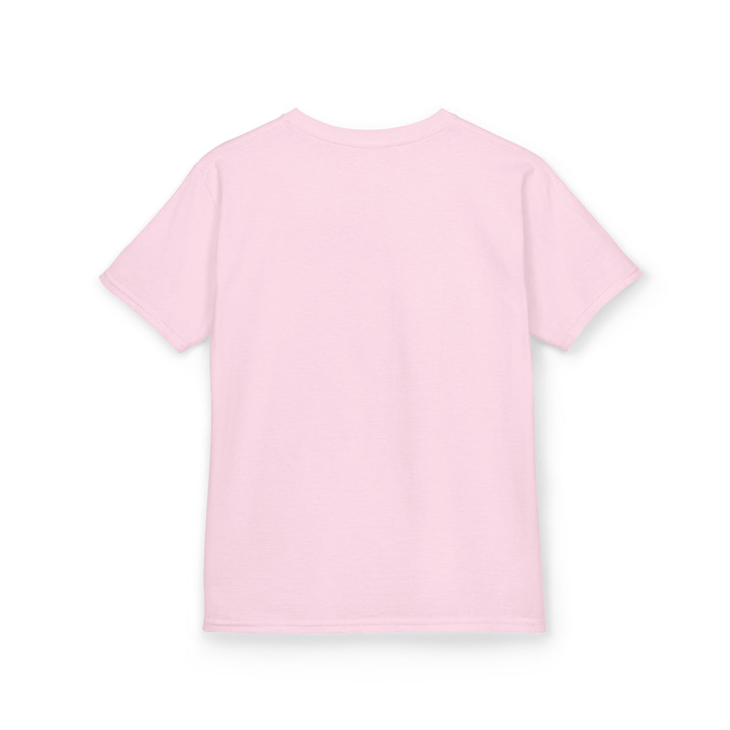 Kids Tee — Cute Patriotic Girl with Stars & Balloons (4th of July)