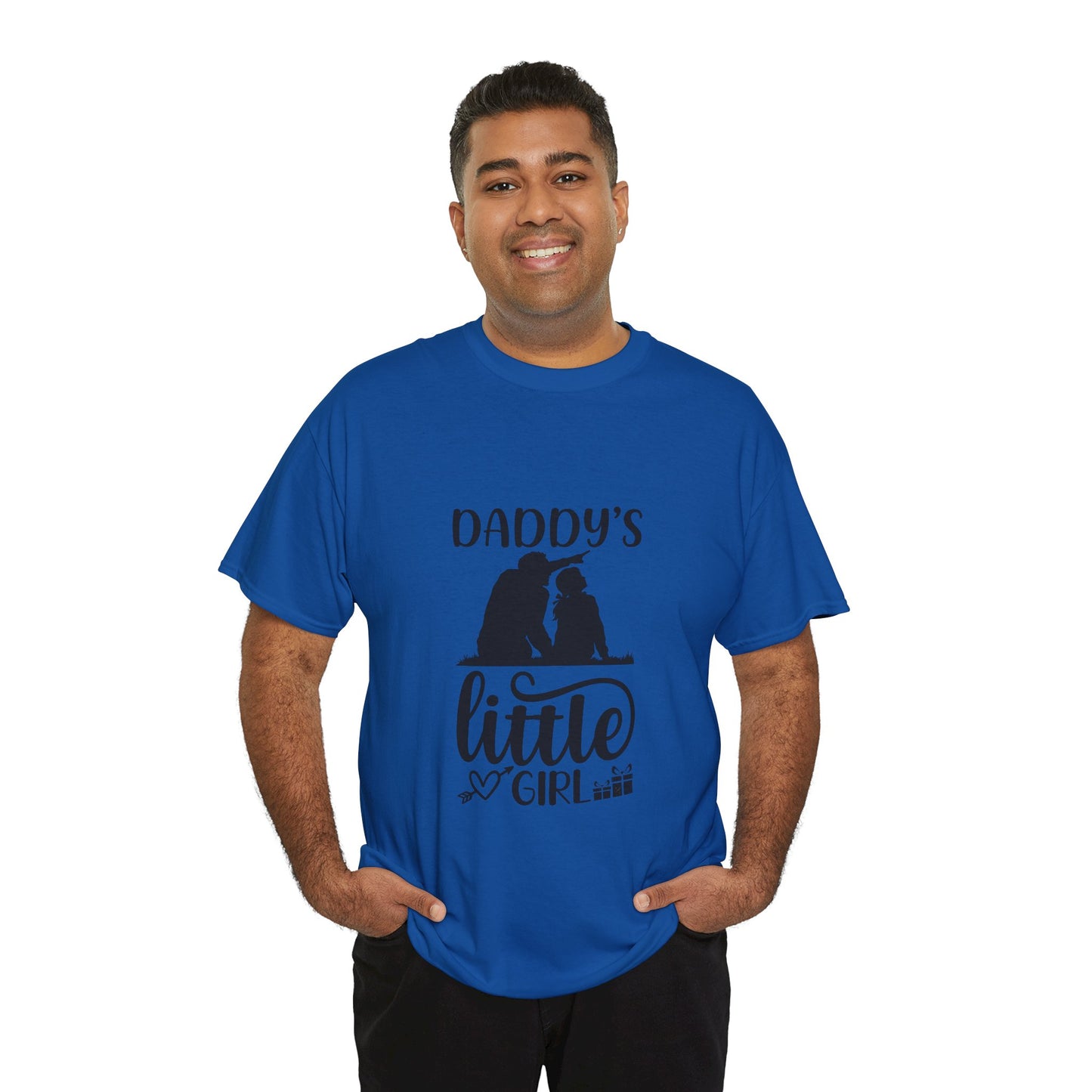 Daddy's Little Girl T-Shirt — Father Daughter Matching Tee, Cute Daddy's Little Girl Graphic Shirt for Dad Gifts & Family Photos