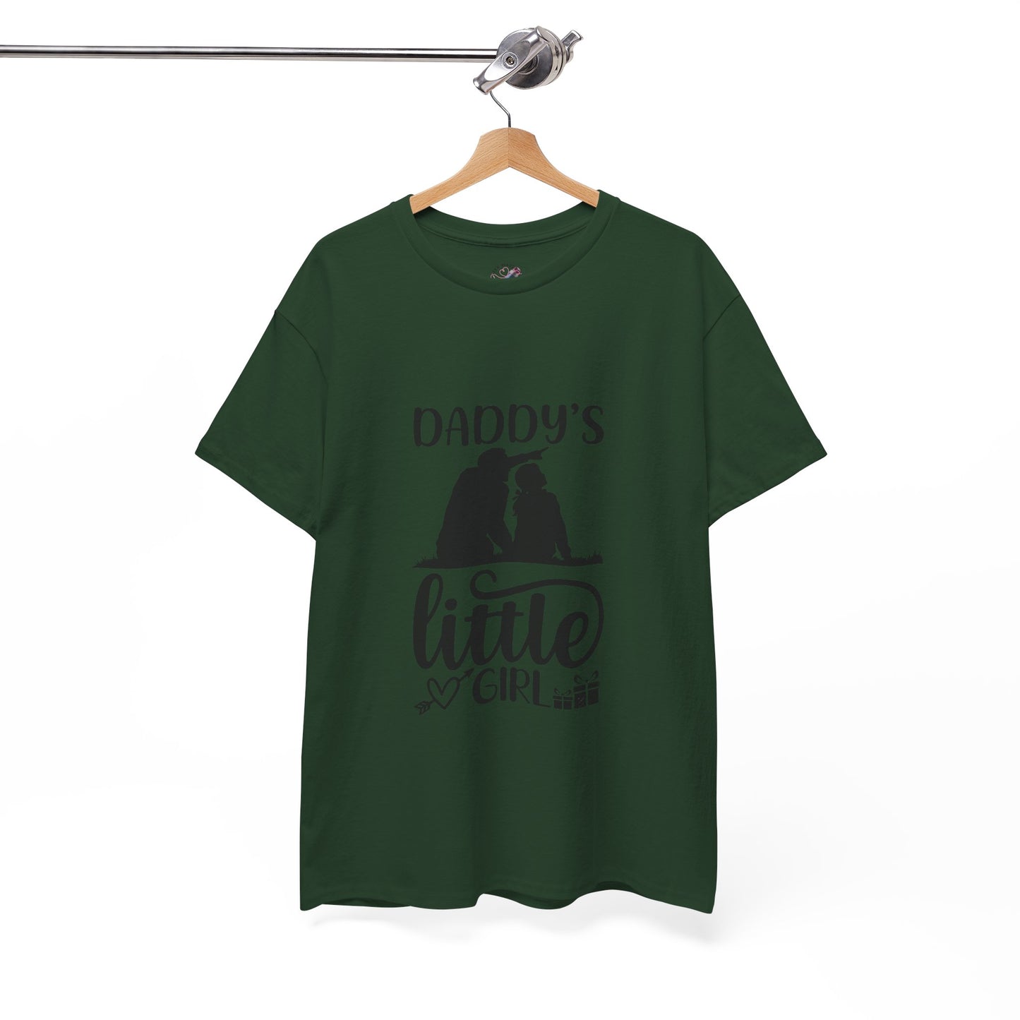 Daddy's Little Girl T-Shirt — Father Daughter Matching Tee, Cute Daddy's Little Girl Graphic Shirt for Dad Gifts & Family Photos