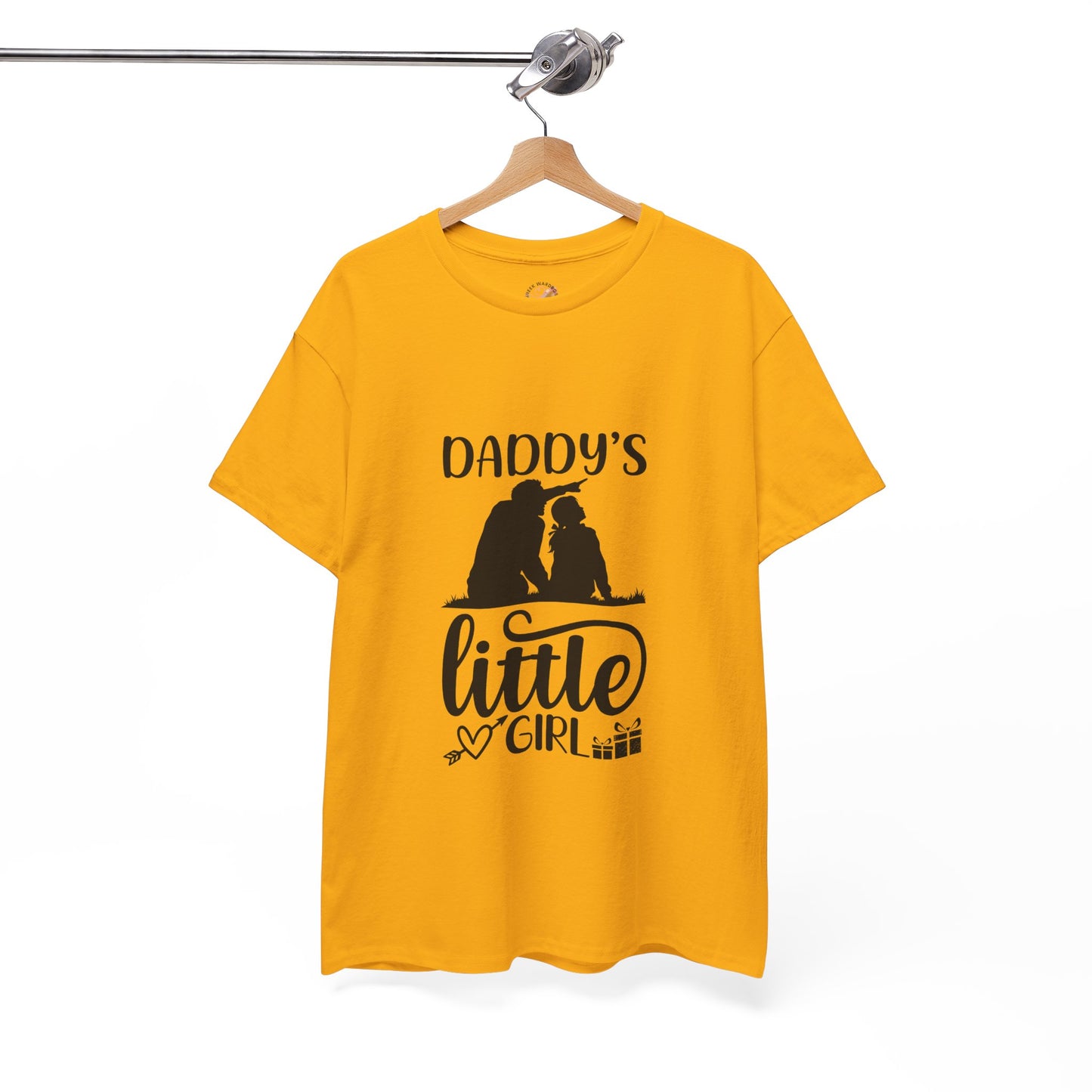 Daddy's Little Girl T-Shirt — Father Daughter Matching Tee, Cute Daddy's Little Girl Graphic Shirt for Dad Gifts & Family Photos