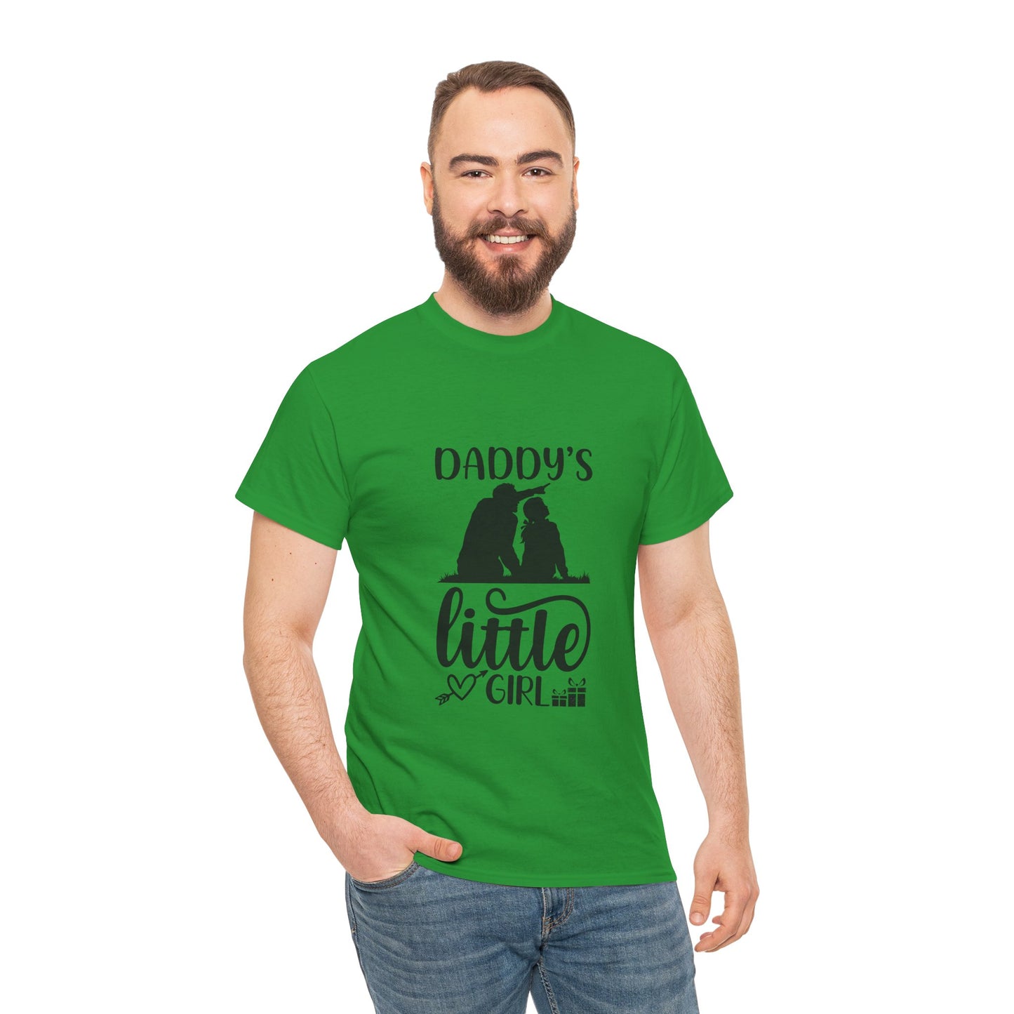 Daddy's Little Girl T-Shirt — Father Daughter Matching Tee, Cute Daddy's Little Girl Graphic Shirt for Dad Gifts & Family Photos