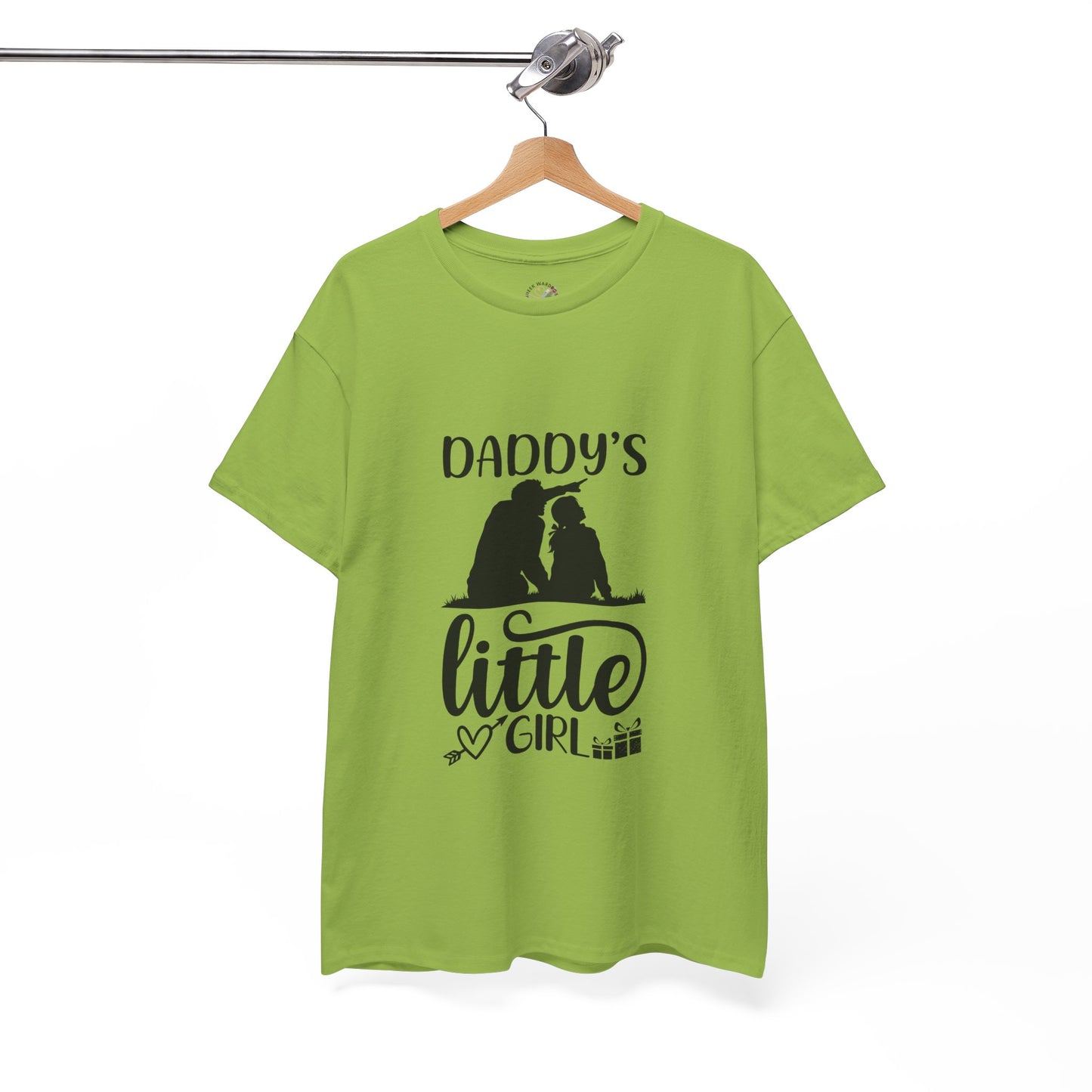 Daddy's Little Girl T-Shirt — Father Daughter Matching Tee, Cute Daddy's Little Girl Graphic Shirt for Dad Gifts & Family Photos