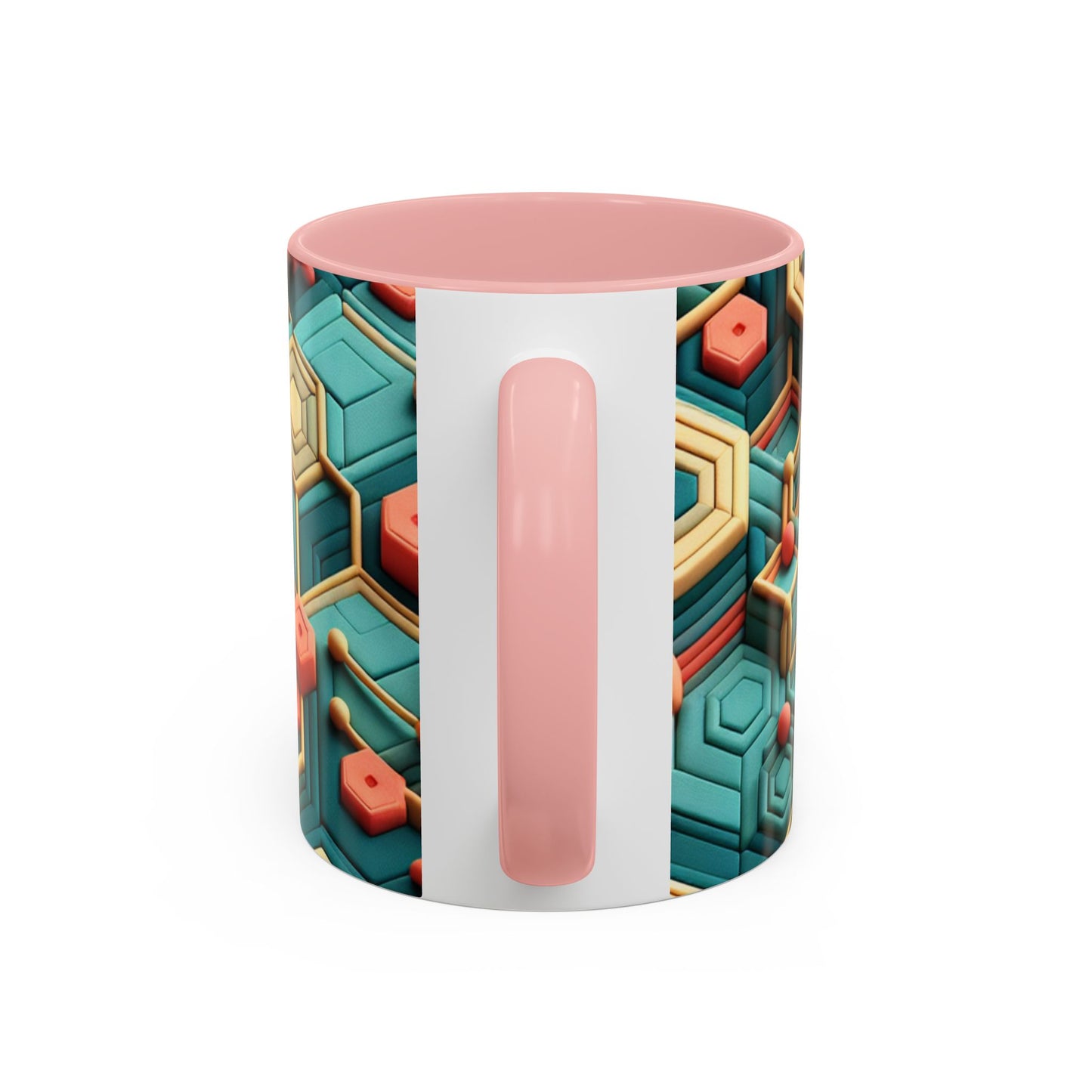 Geometric Pattern Coffee Mug | Unique Gift for Coffee Lovers | Stylish Drinkware for Home or Office | Decorative Mug | Modern Kitchen Decor