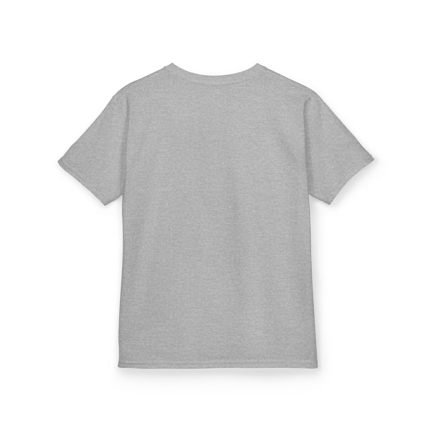 Kids Tee — Cute Patriotic Girl with Stars & Balloons (4th of July)
