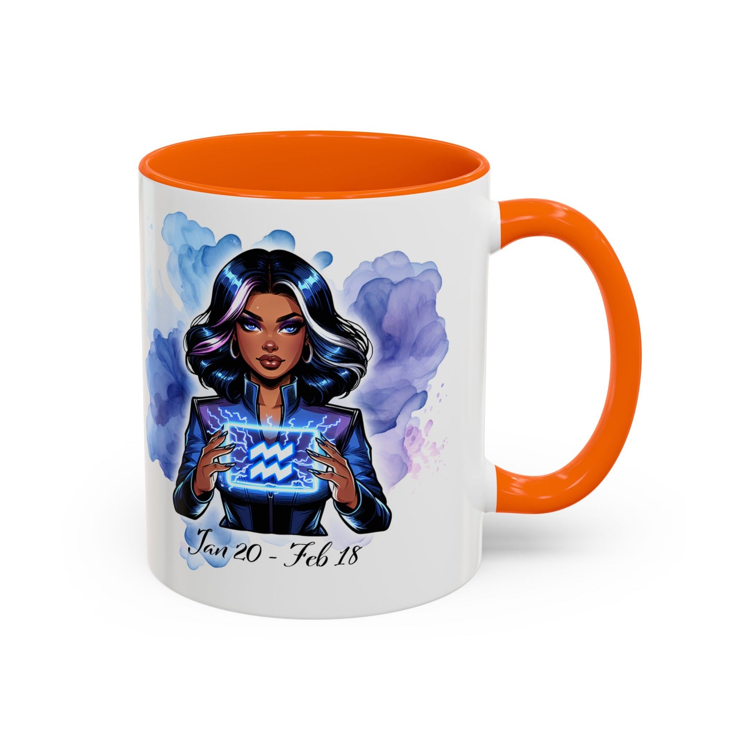 Aquarius Zodiac Coffee Mug — 'I Am an Aquarius' Astrology Gift (11/15oz)