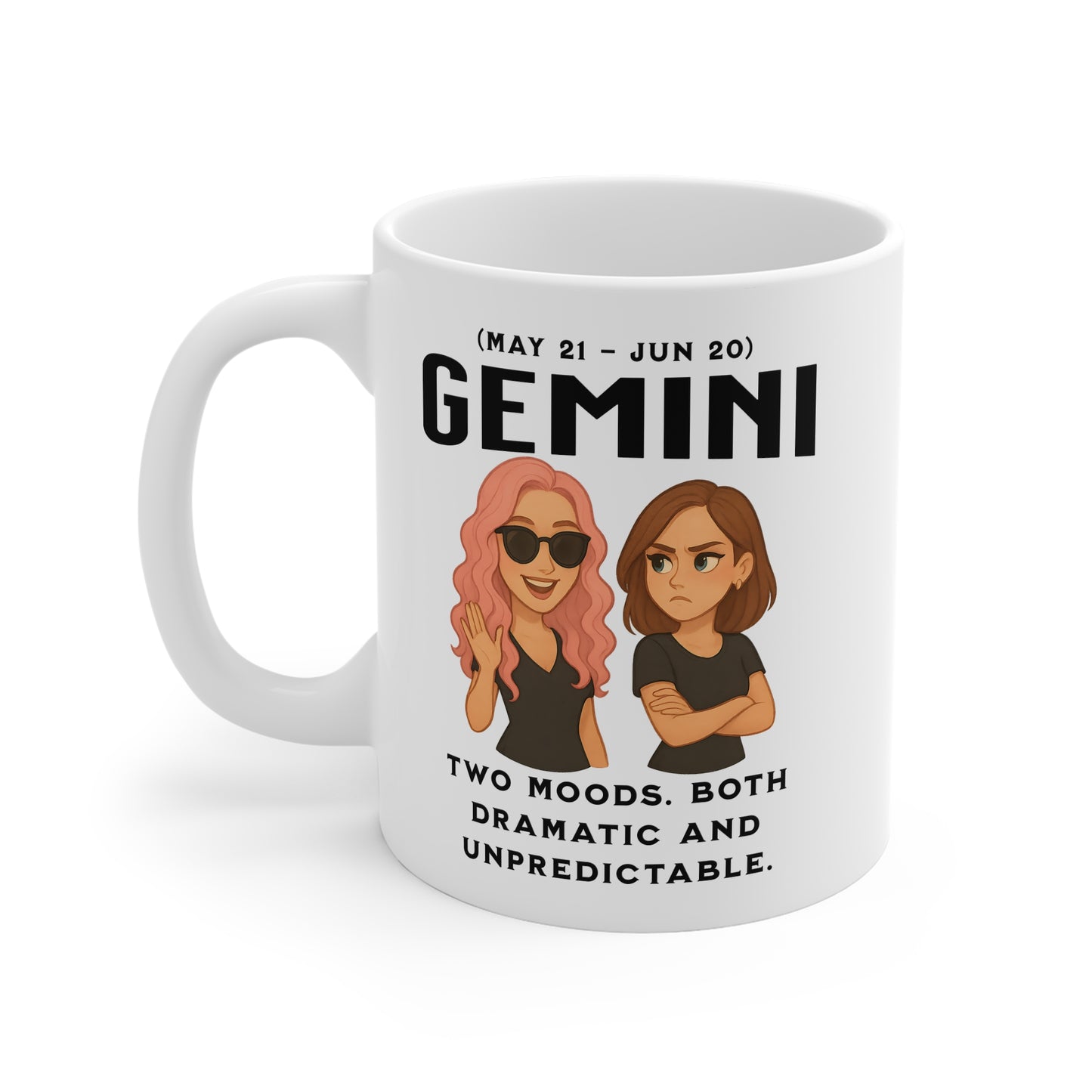 Gemini Mug —  Astrology Coffee Cup
