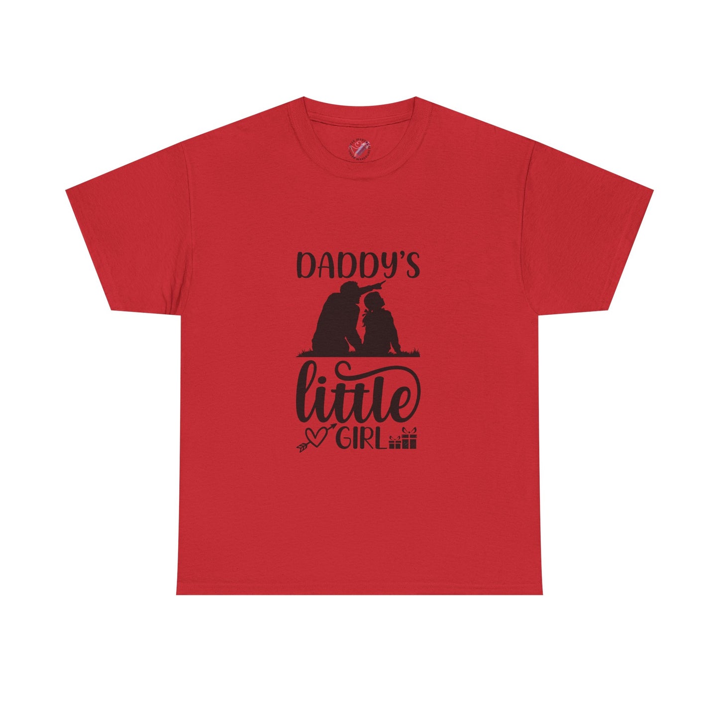 Daddy's Little Girl T-Shirt — Father Daughter Matching Tee, Cute Daddy's Little Girl Graphic Shirt for Dad Gifts & Family Photos