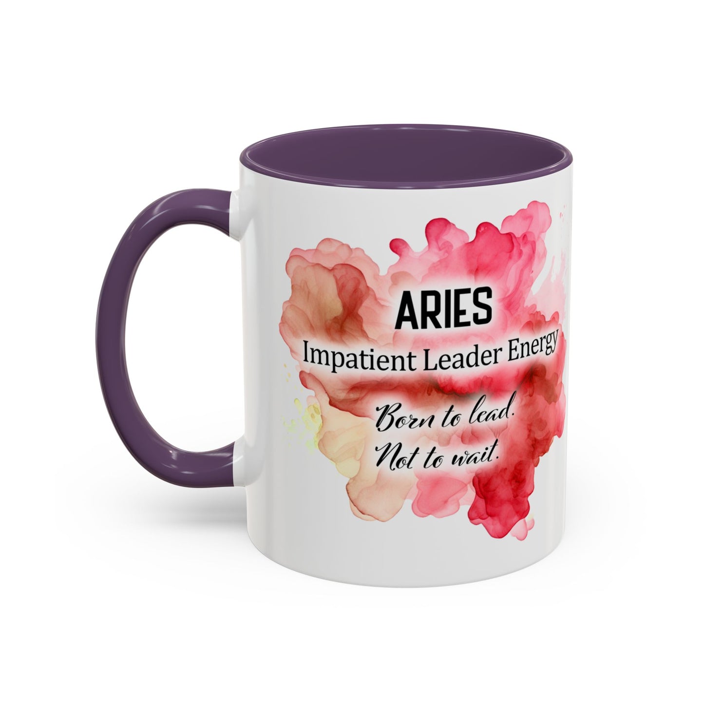 Aries Zodiac Coffee Mug — Fiery Horoscope Design (Mar 20–Apr 19)