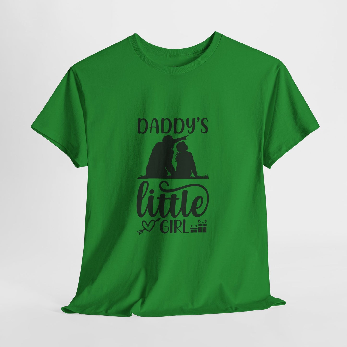 Daddy's Little Girl T-Shirt — Father Daughter Matching Tee, Cute Daddy's Little Girl Graphic Shirt for Dad Gifts & Family Photos