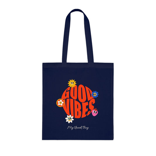 Good Vibes Cotton Tote Bag