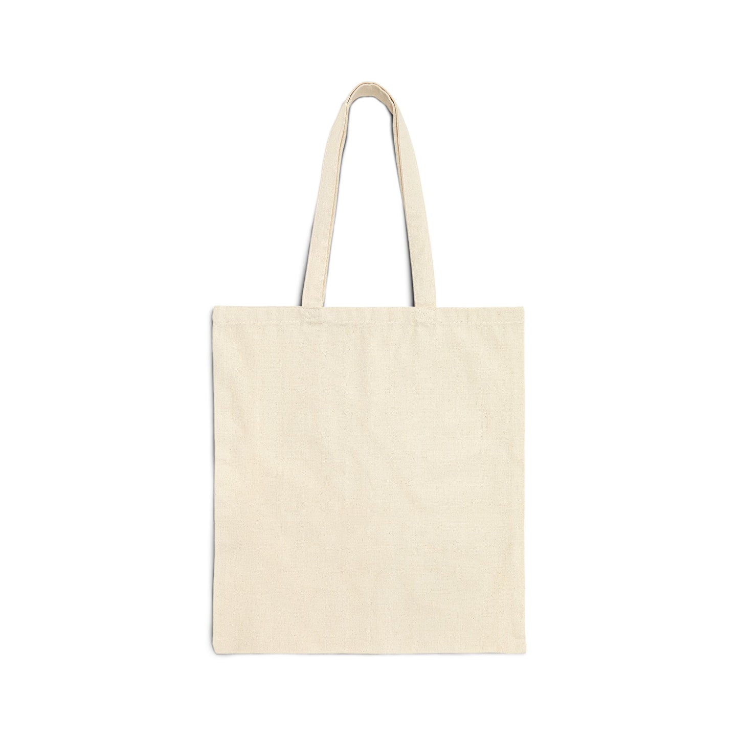 Patriotic Girl & Puppy Canvas Tote — 4th of July Independence Day Grocery Bag