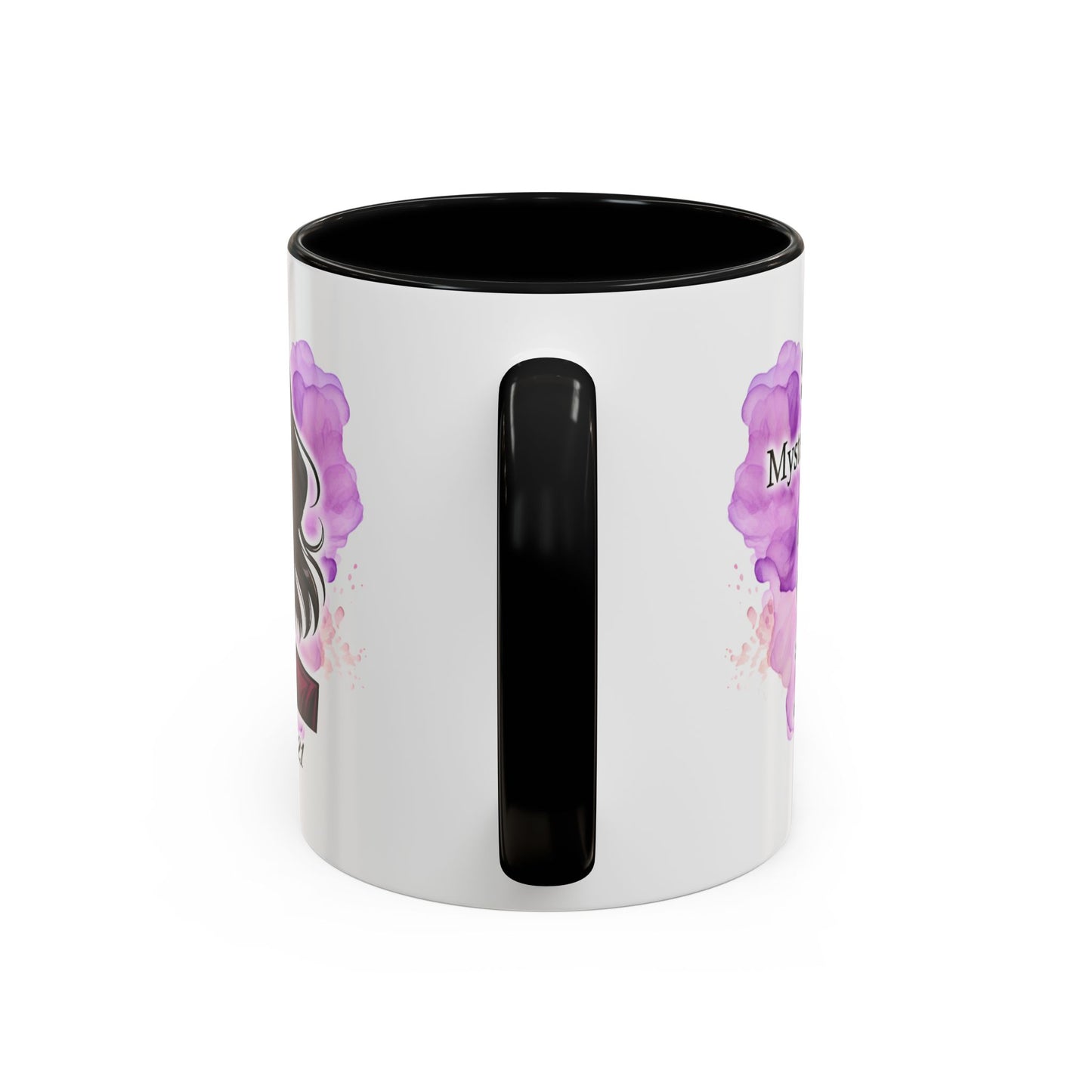 Scorpio Accent Coffee Mug — Zodiac Scorpio Girl Design (Oct 23–Nov 21)