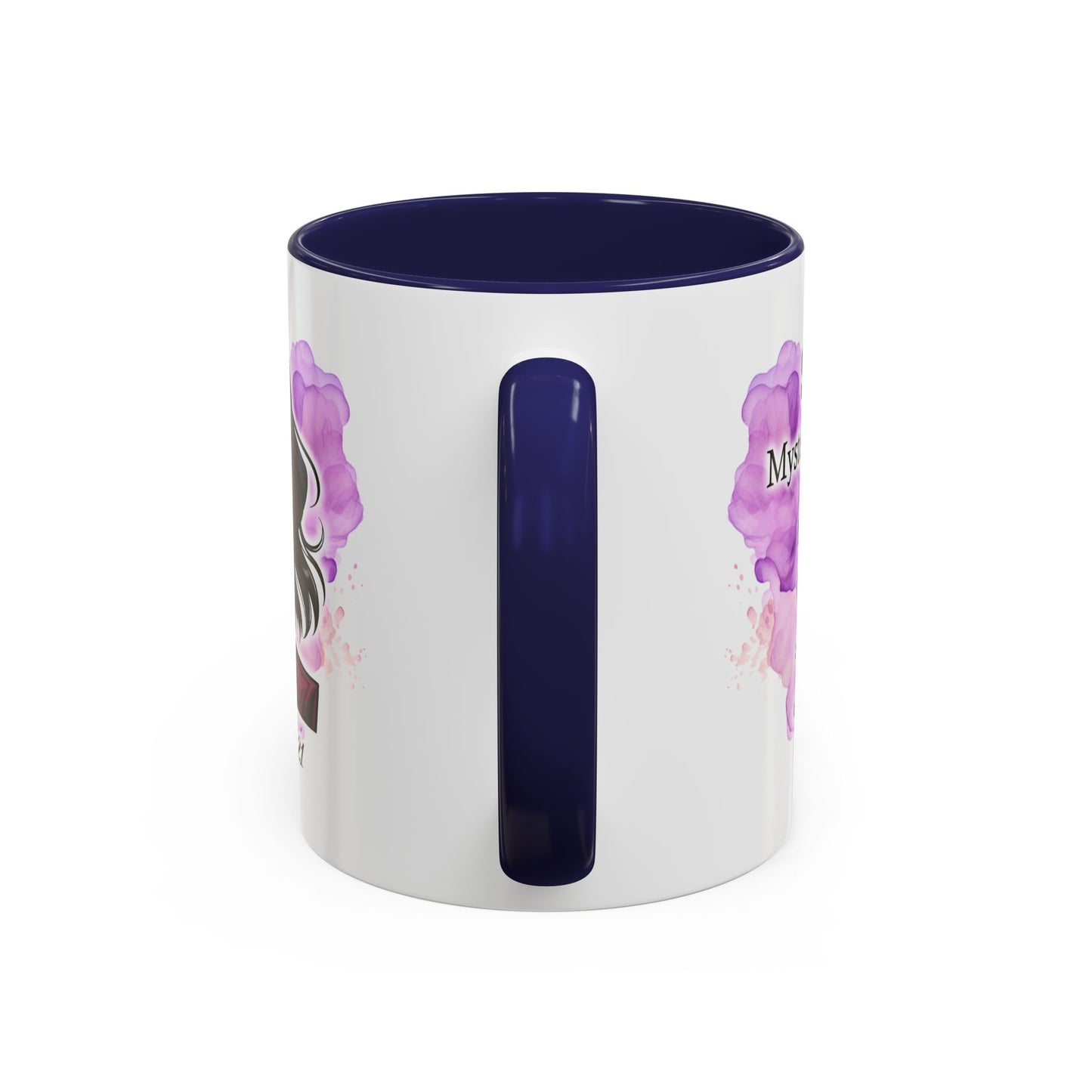 Scorpio Accent Coffee Mug — Zodiac Scorpio Girl Design (Oct 23–Nov 21)