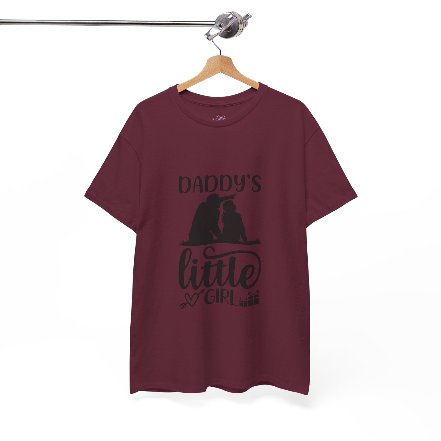 Daddy's Little Girl T-Shirt — Father Daughter Matching Tee, Cute Daddy's Little Girl Graphic Shirt for Dad Gifts & Family Photos