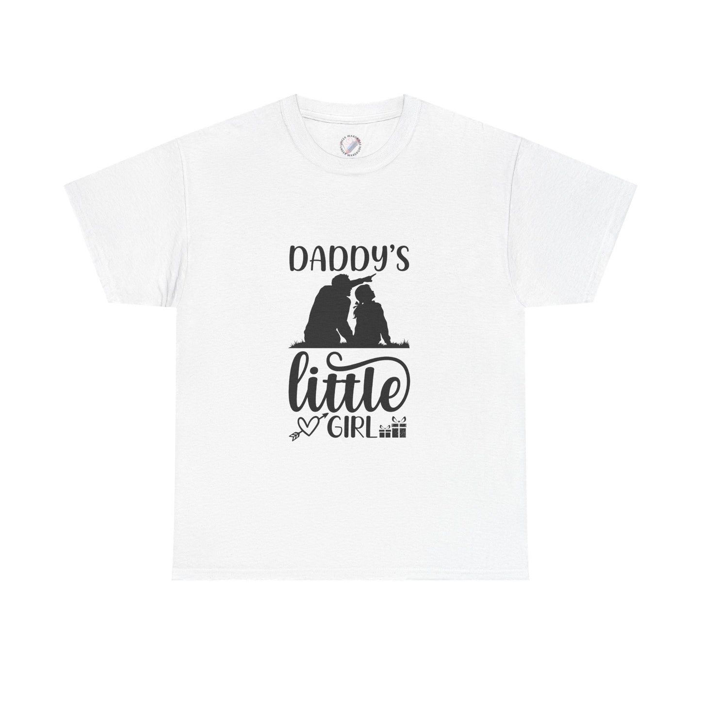 Daddy's Little Girl T-Shirt — Father Daughter Matching Tee, Cute Daddy's Little Girl Graphic Shirt for Dad Gifts & Family Photos