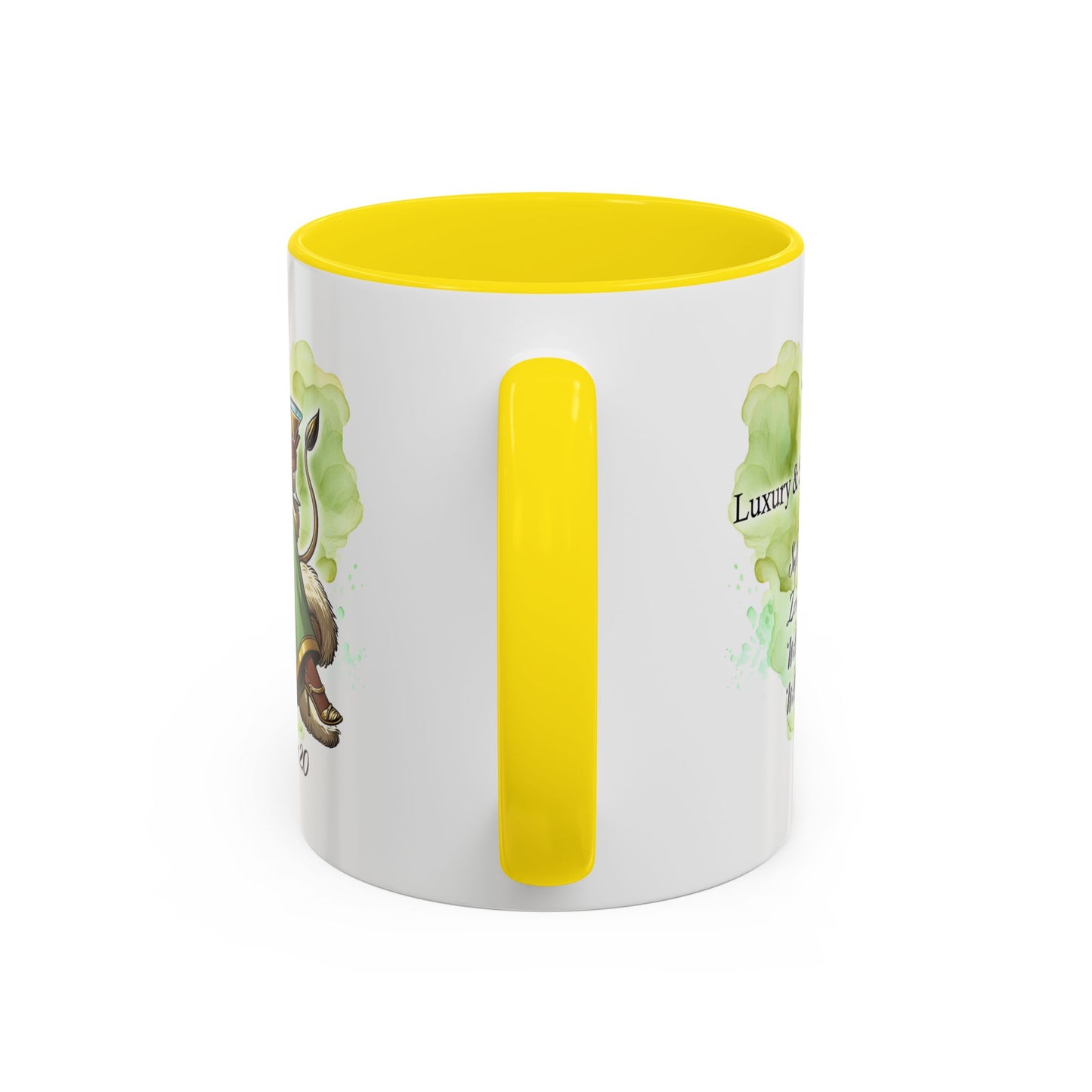 Taurus Coffee Mug — Zodiac Horoscope Mug with 'Apr 20 - May 20' Illustration